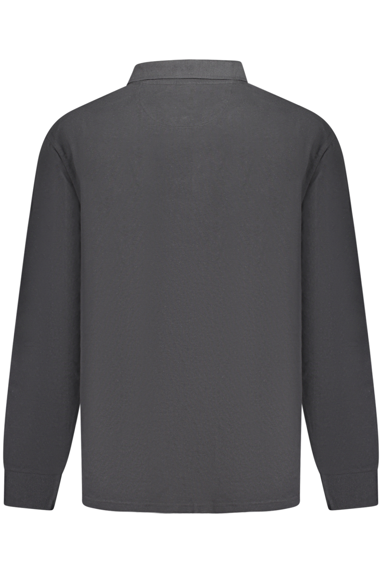 NORTH SAILS MEN'S LONG-SLEEVED POLO SHIRT, BLACK NORTH SAILS MEN'S LONG-SLEEVED POLO SHIRT, BLACK - Image 2