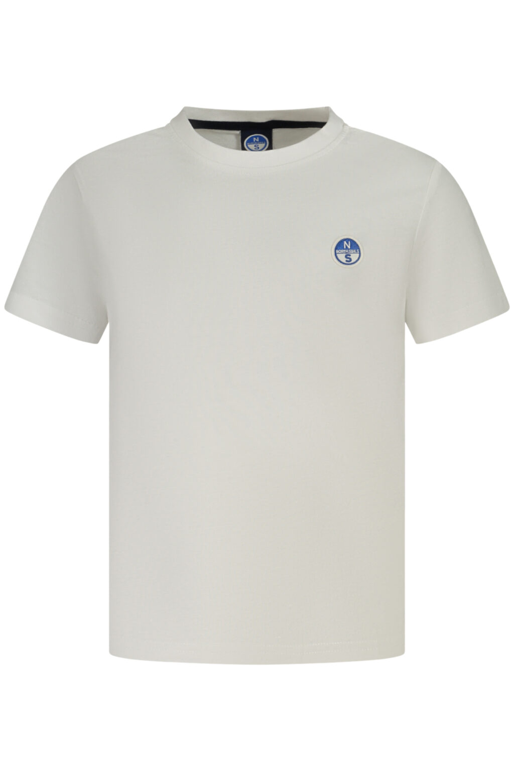 northsailst-shirtmanichecortebambinobianco_1 NORTH SAILS Mėlyni Marškinėliai vaikams