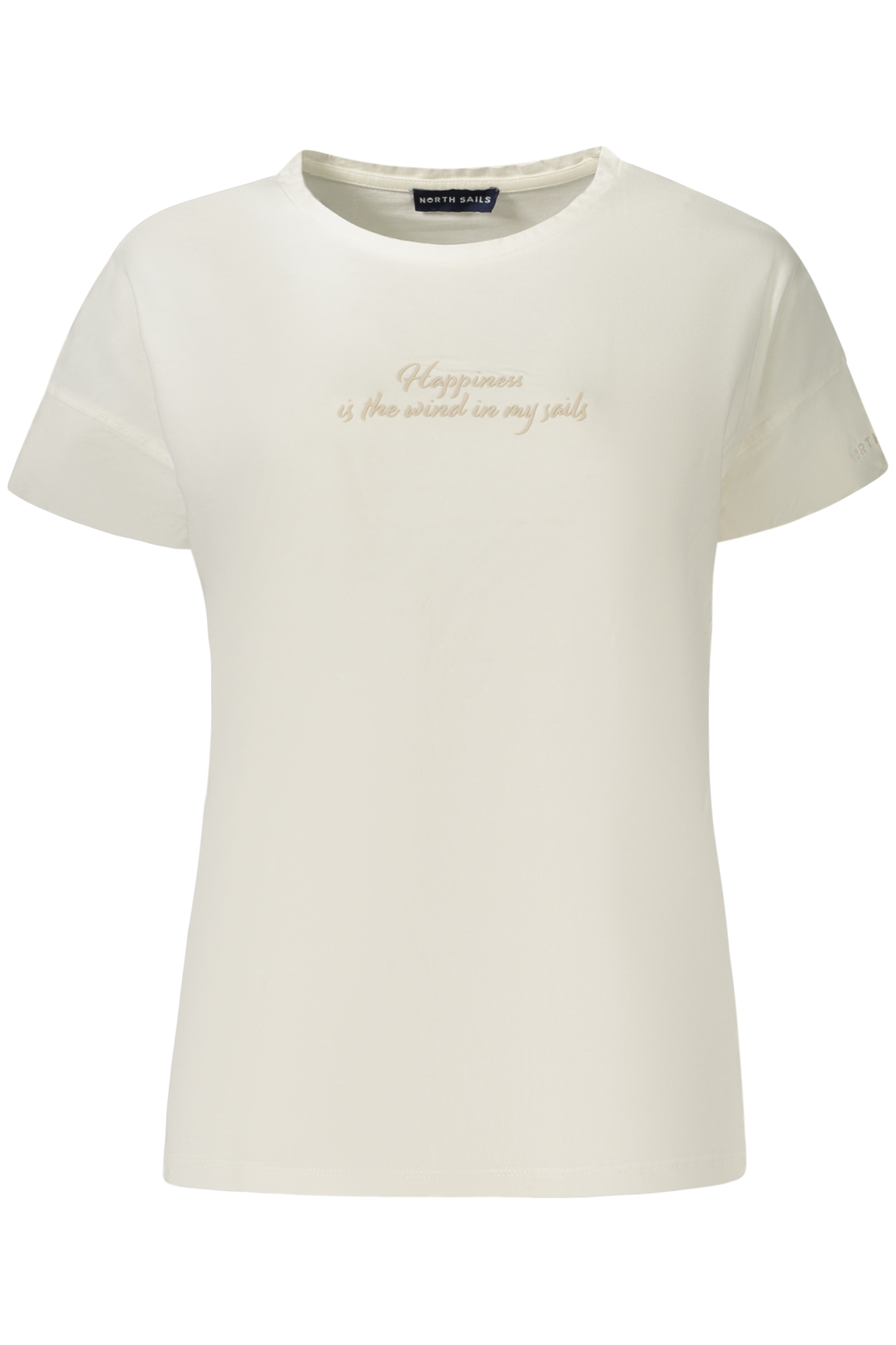 NORTH SAILS WOMEN'S SHORT-SLEEVE T-SHIRT WHITE NORTH SAILS WOMEN'S SHORT-SLEEVE T-SHIRT WHITE
