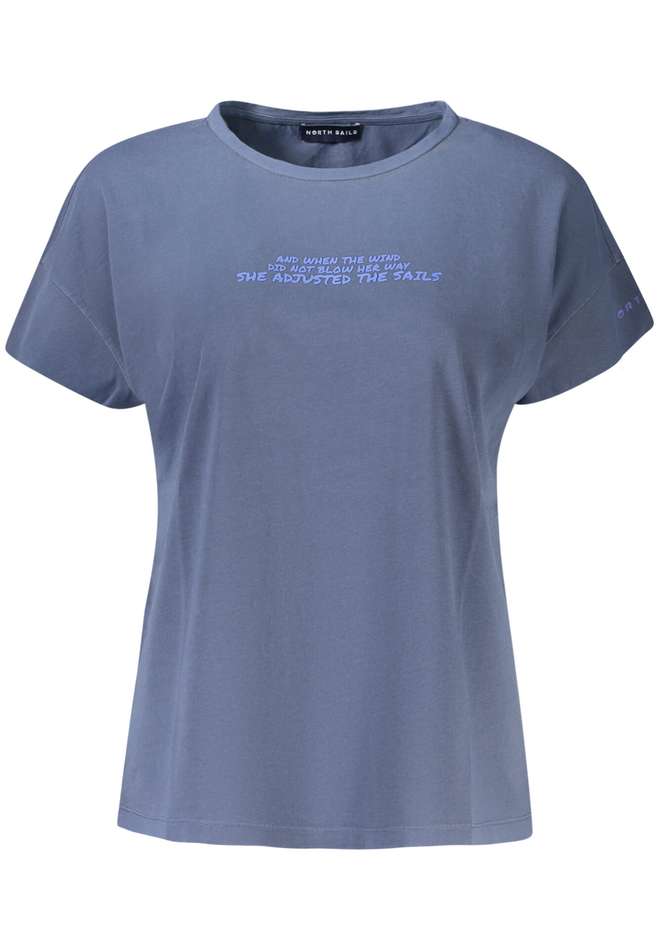 NORTH SAILS WOMEN'S SHORT SLEEVE T-SHIRT BLUE