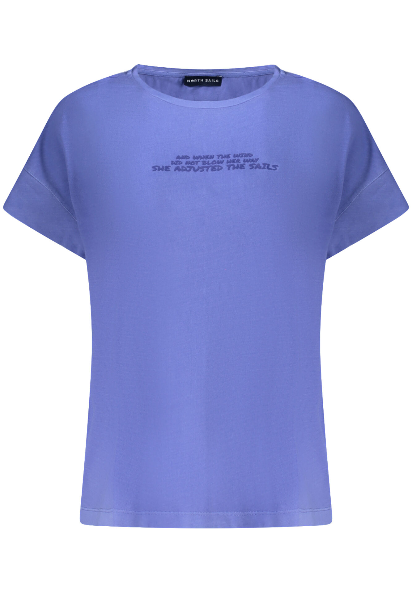 NORTH SAILS WOMEN'S SHORT SLEEVE T-SHIRT BLUE
