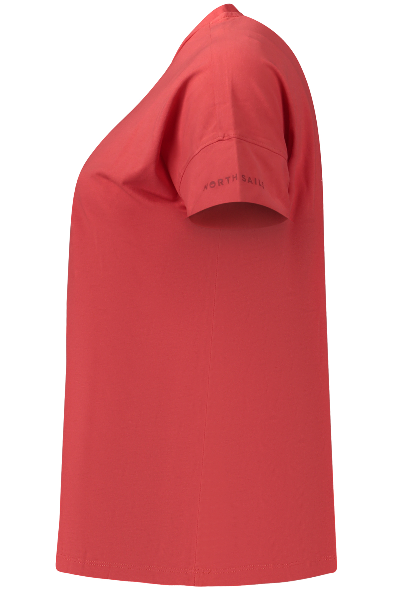 NORTH SAILS WOMEN'S SHORT-SLEEVE T-SHIRT, RED NORTH SAILS WOMEN'S SHORT-SLEEVE T-SHIRT, RED - Image 3