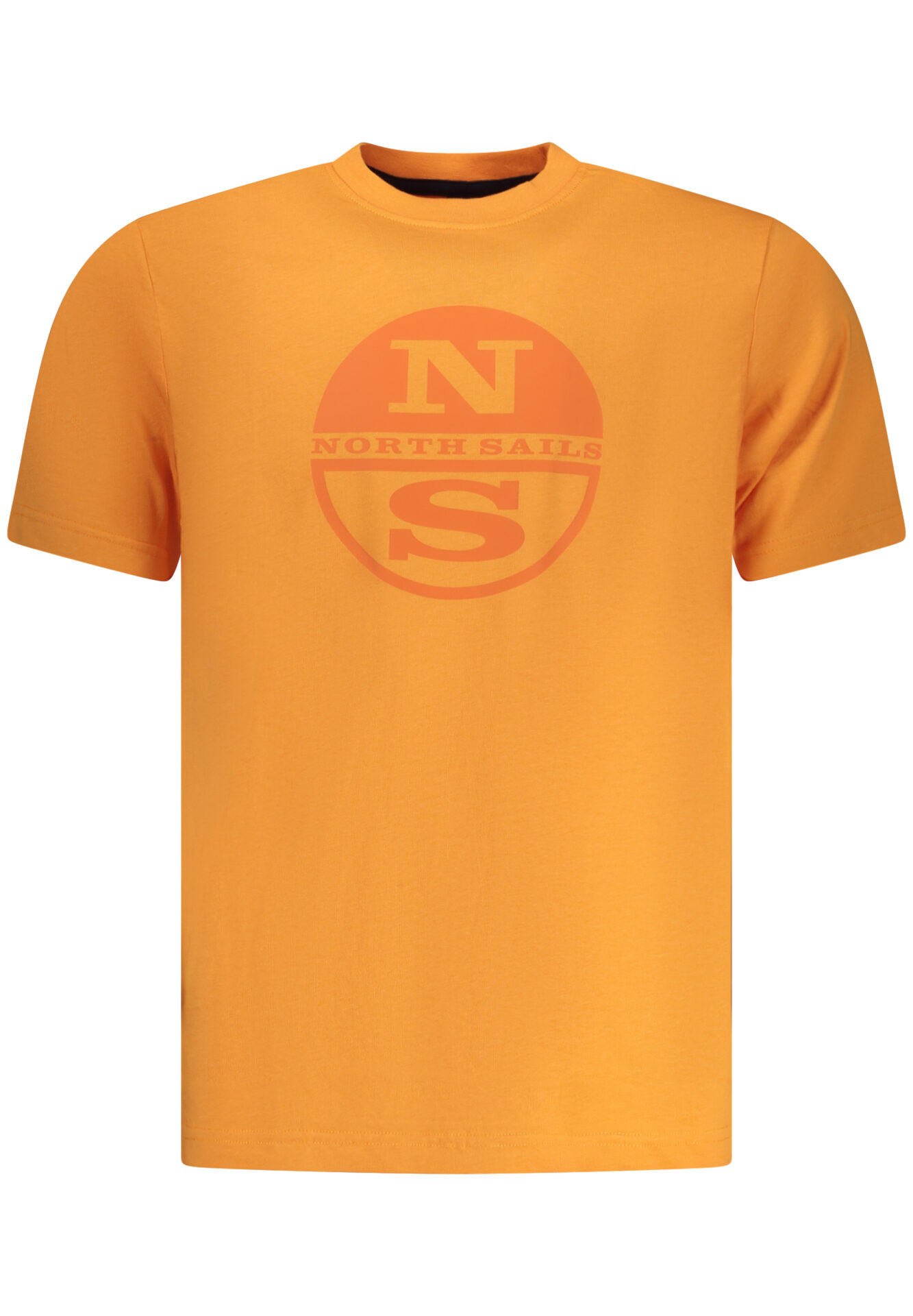 NORTH SAILS MEN'S SHORT-SLEEVE T-SHIRT ORANGE