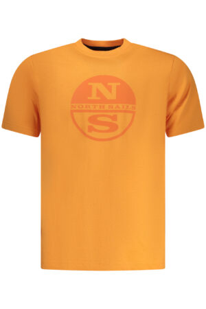 NORTH SAILS MEN'S SHORT-SLEEVE T-SHIRT ORANGE