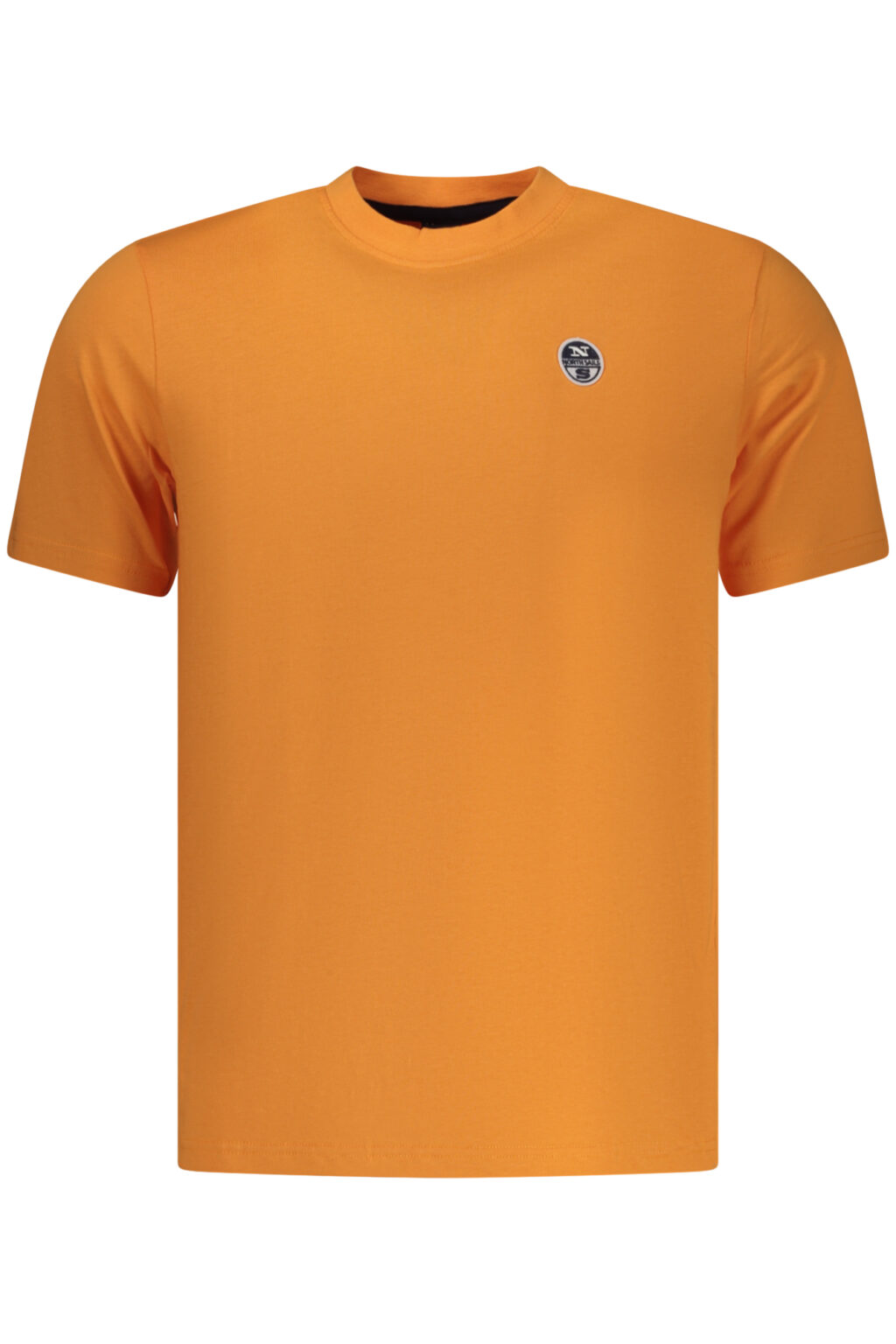 northsailst-shirtmanichecorteuomoarancio_1 NORTH SAILS vyriški oranžiniai marškinėliai trumpomis rankovėmis