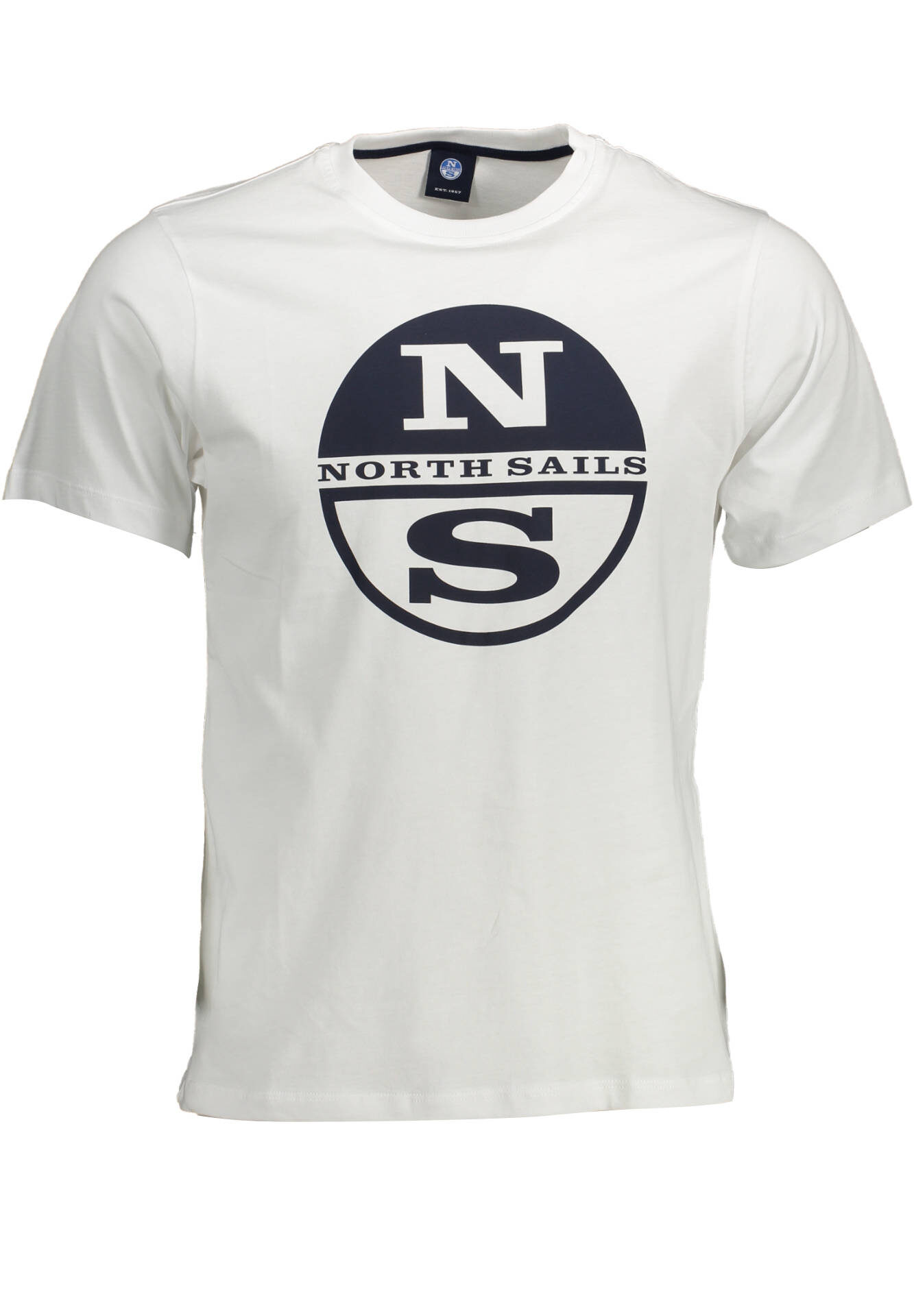 NORTH SAILS WHITE MEN'S SHORT SLEEVE T-SHIRT