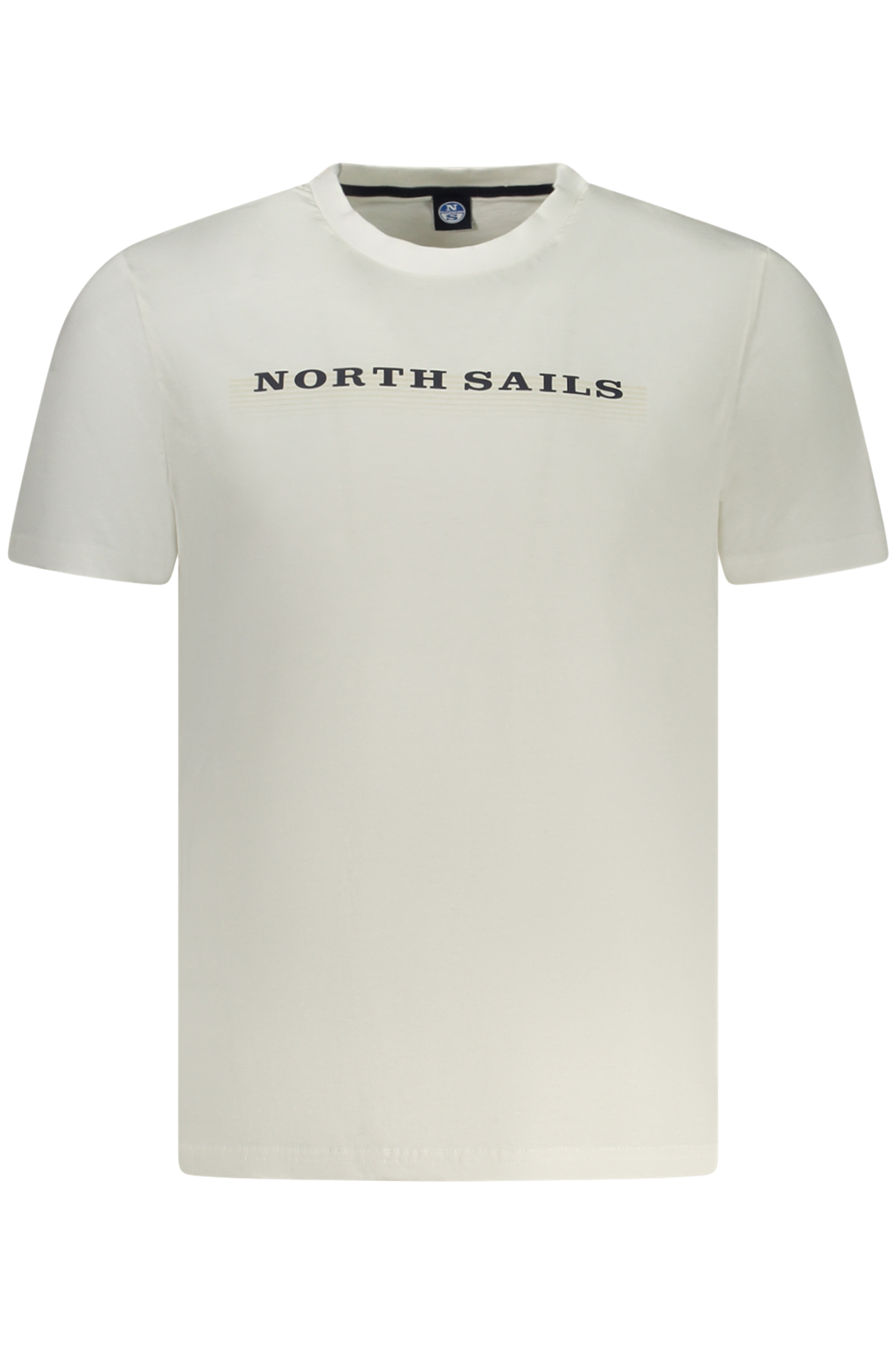 NORTH SAILS balti vyriški marškinėliai trumpomis rankovėmis NORTH SAILS balti vyriški marškinėliai trumpomis rankovėmis