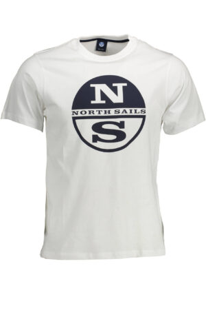 NORTH SAILS WHITE MEN'S SHORT SLEEVE T-SHIRT