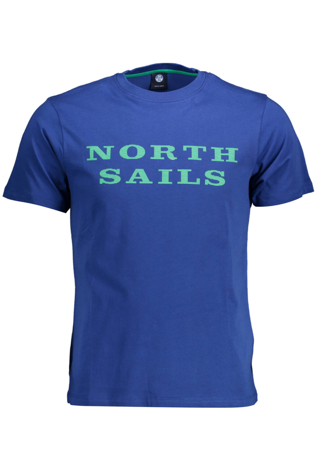northsailst-shirtmanichecorteuomoblu_1 NORTH SAILS MĖLYNI VYRIŠKI MARŠKINĖLIAI TRUMPOMIS RANKOVĖMIS