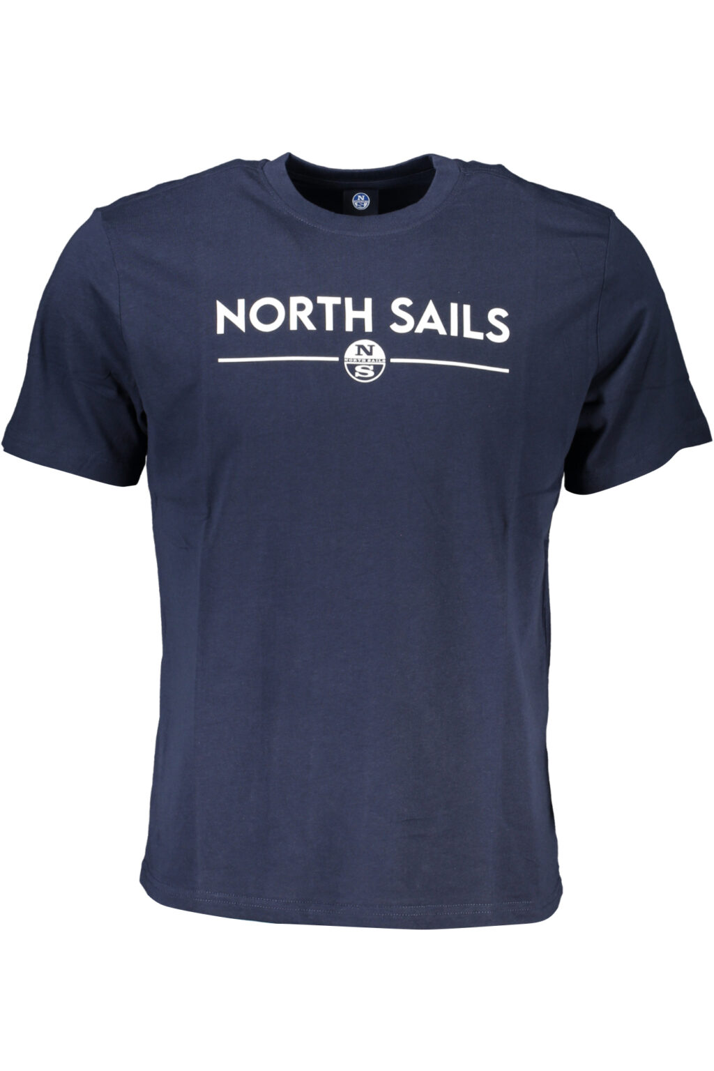 NORTH SAILS mėlyni vyriški marškinėliai trumpomis rankovėmis