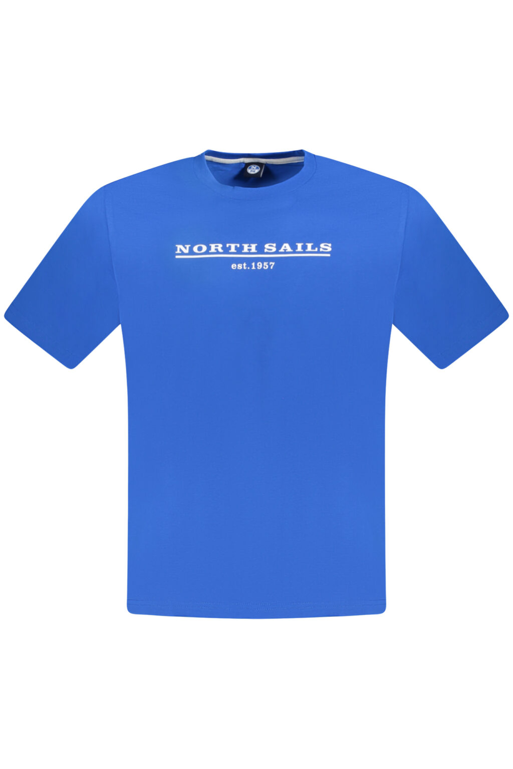 northsailst-shirtmanichecorteuomoblu_1 NORTH SAILS mėlyni vyriški marškinėliai trumpomis rankovėmis