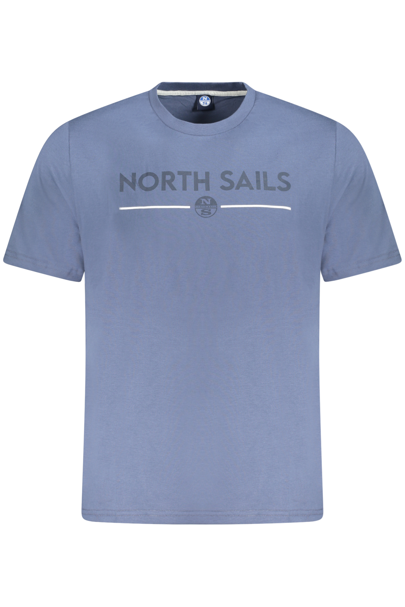 NORTH SAILS mėlyni vyriški marškinėliai trumpomis rankovėmis NORTH SAILS mėlyni vyriški marškinėliai trumpomis rankovėmis