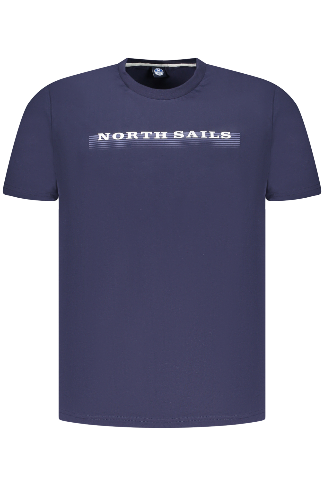 NORTH SAILS mėlyni vyriški marškinėliai trumpomis rankovėmis NORTH SAILS mėlyni vyriški marškinėliai trumpomis rankovėmis