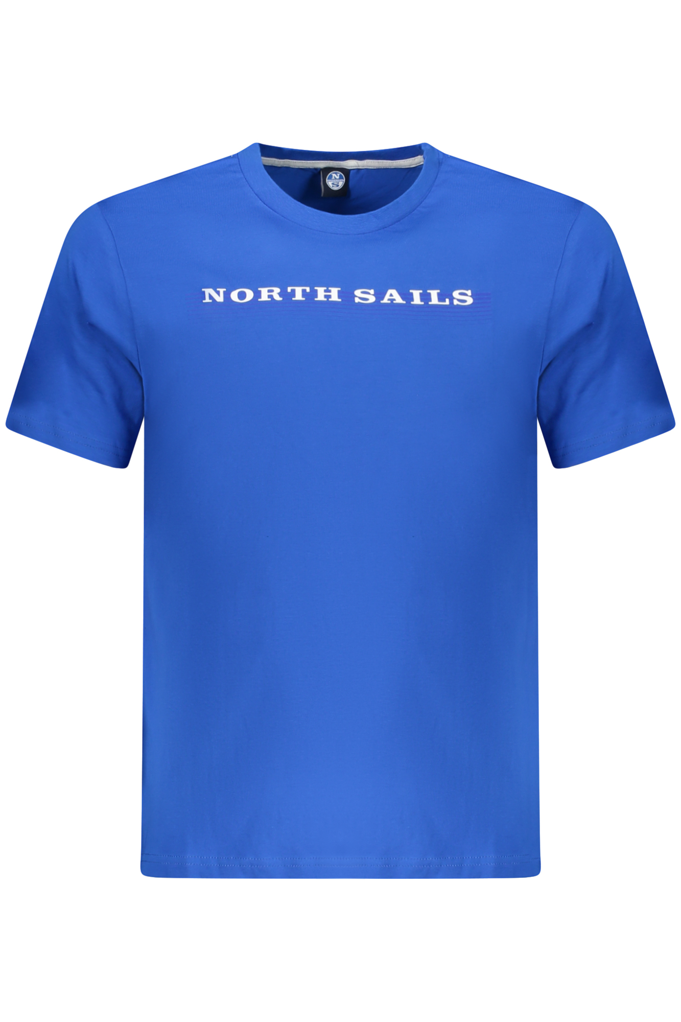 NORTH SAILS mėlyni vyriški marškinėliai trumpomis rankovėmis NORTH SAILS mėlyni vyriški marškinėliai trumpomis rankovėmis