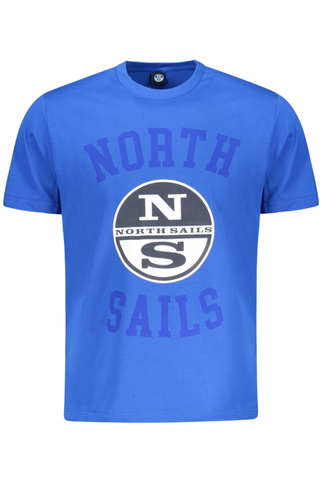 northsailst-shirtmanichecorteuomoblu_1 NORTH SAILS mėlyni vyriški marškinėliai trumpomis rankovėmis