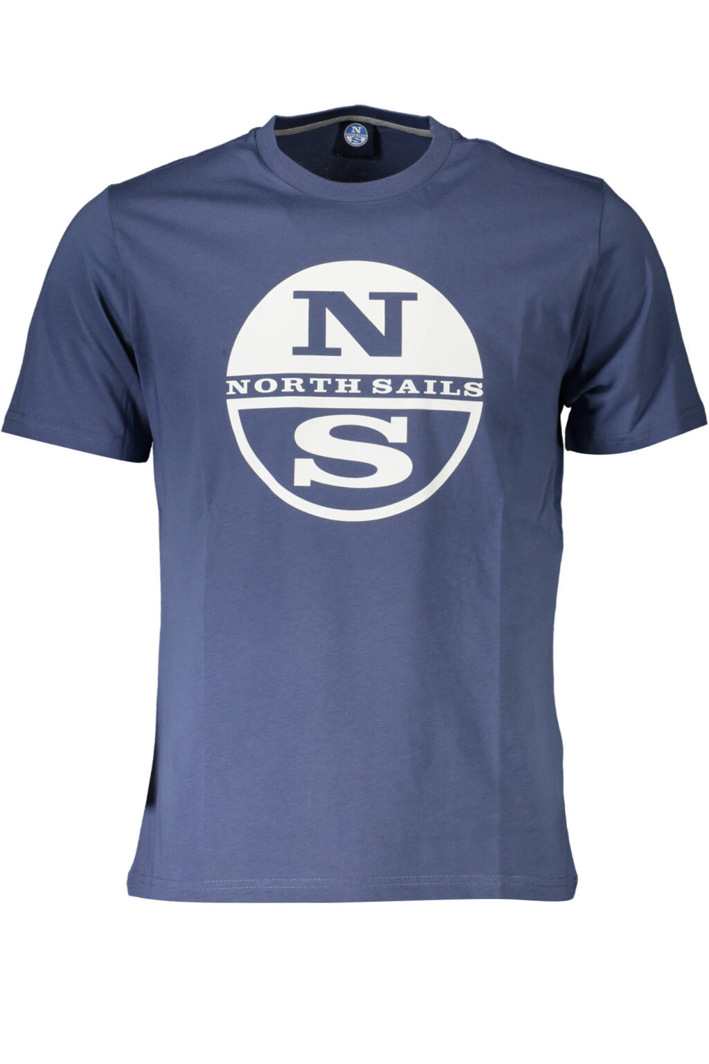 northsailst-shirtmanichecorteuomoblu_1 NORTH SAILS mėlyni vyriški marškinėliai trumpomis rankovėmis