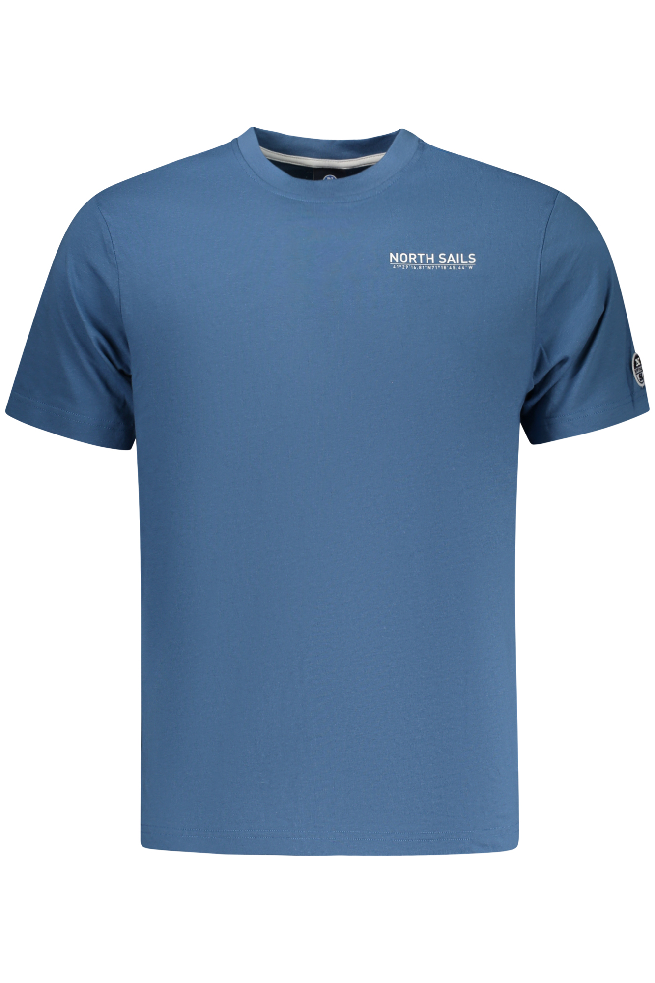 NORTH SAILS MEN'S SHORT-SLEEVED T-SHIRT, BLUE NORTH SAILS MEN'S SHORT-SLEEVED T-SHIRT, BLUE