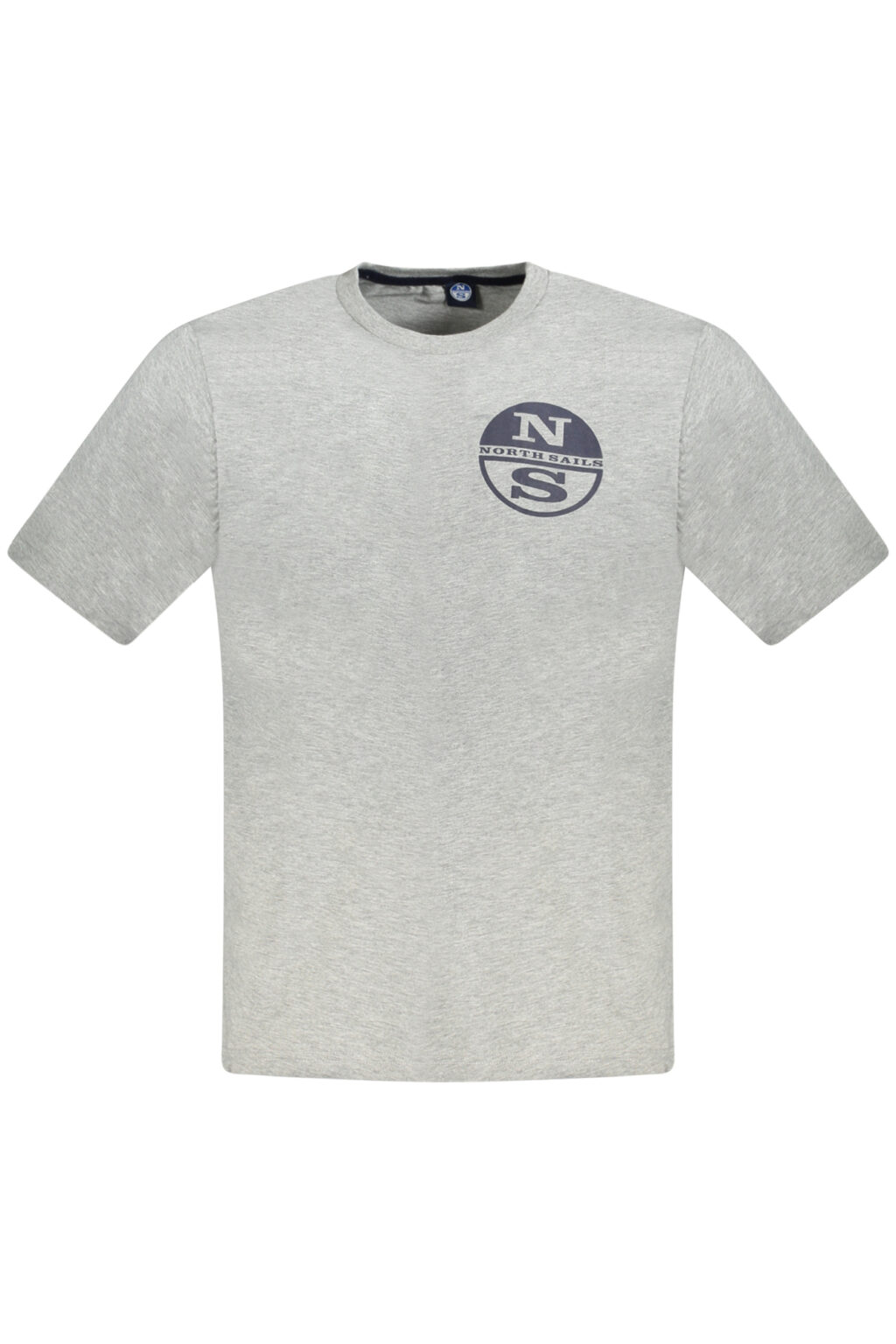 northsailst-shirtmanichecorteuomogrigio_1 NORTH SAILS pilki vyriški marškinėliai trumpomis rankovėmis