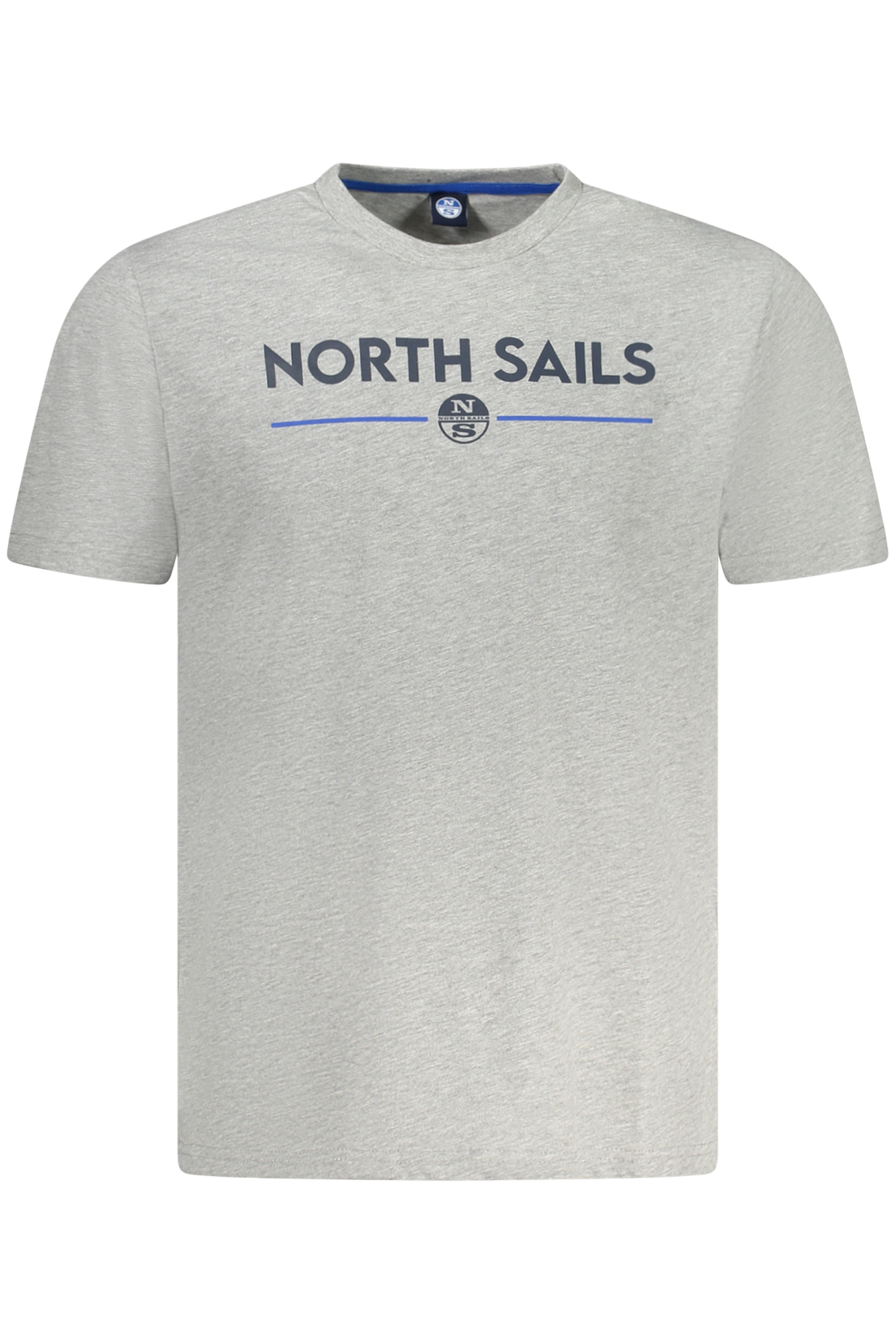 NORTH SAILS pilki vyriški marškinėliai trumpomis rankovėmis NORTH SAILS pilki vyriški marškinėliai trumpomis rankovėmis