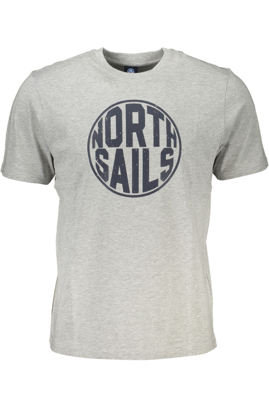 northsailst-shirtmanichecorteuomogrigio_1 NORTH SAILS pilki vyriški marškinėliai trumpomis rankovėmis
