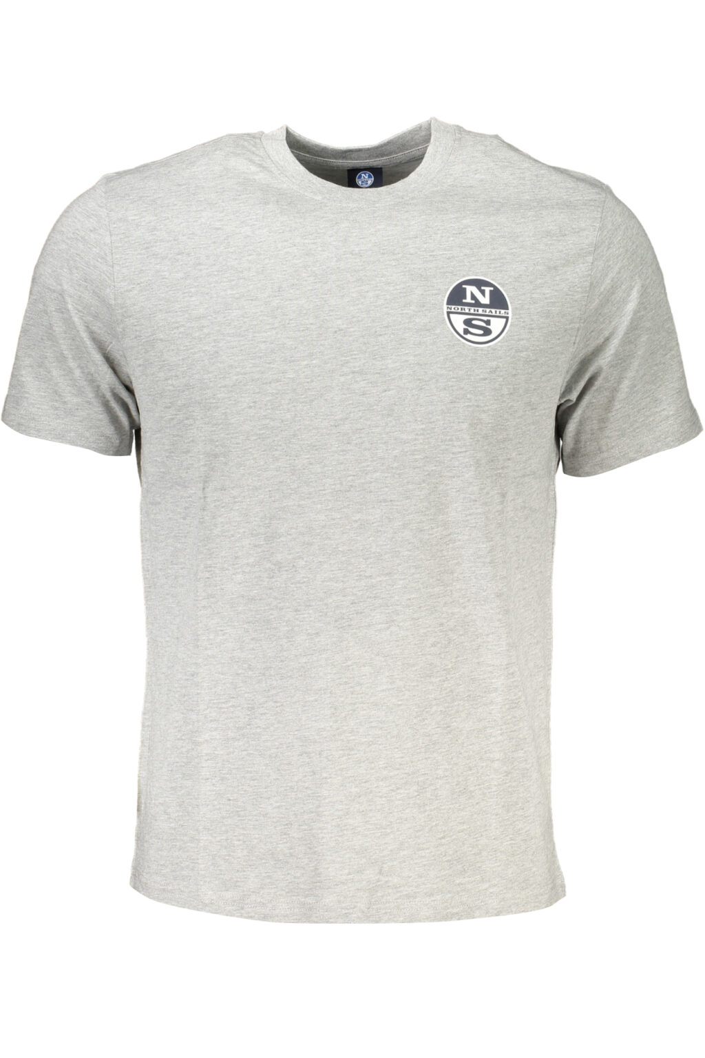 northsailst-shirtmanichecorteuomogrigio_1 NORTH SAILS pilki vyriški marškinėliai trumpomis rankovėmis