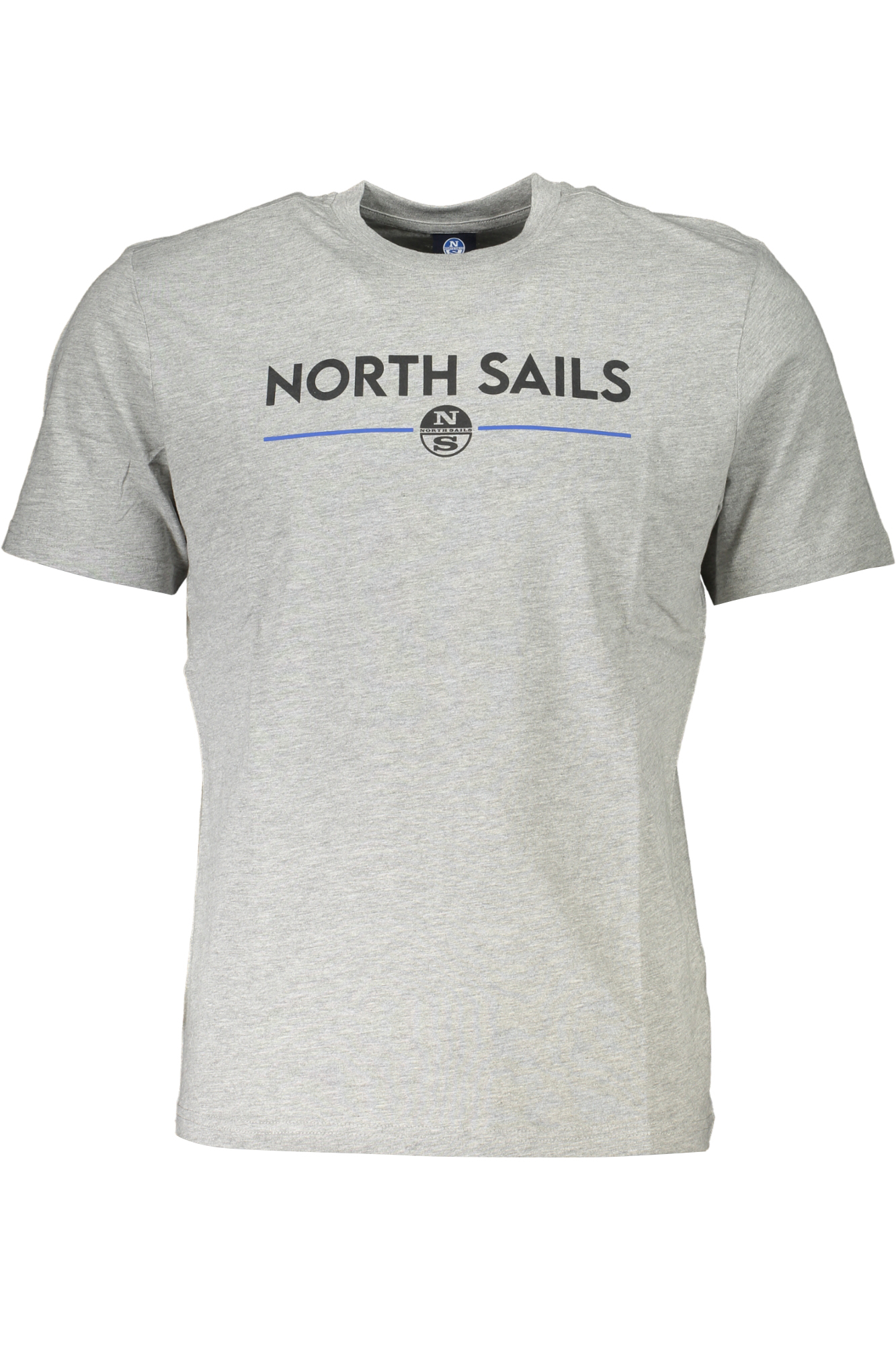 NORTH SAILS MEN'S SHORT SLEEVED T-SHIRT GRAY NORTH SAILS MEN'S SHORT SLEEVED T-SHIRT GRAY
