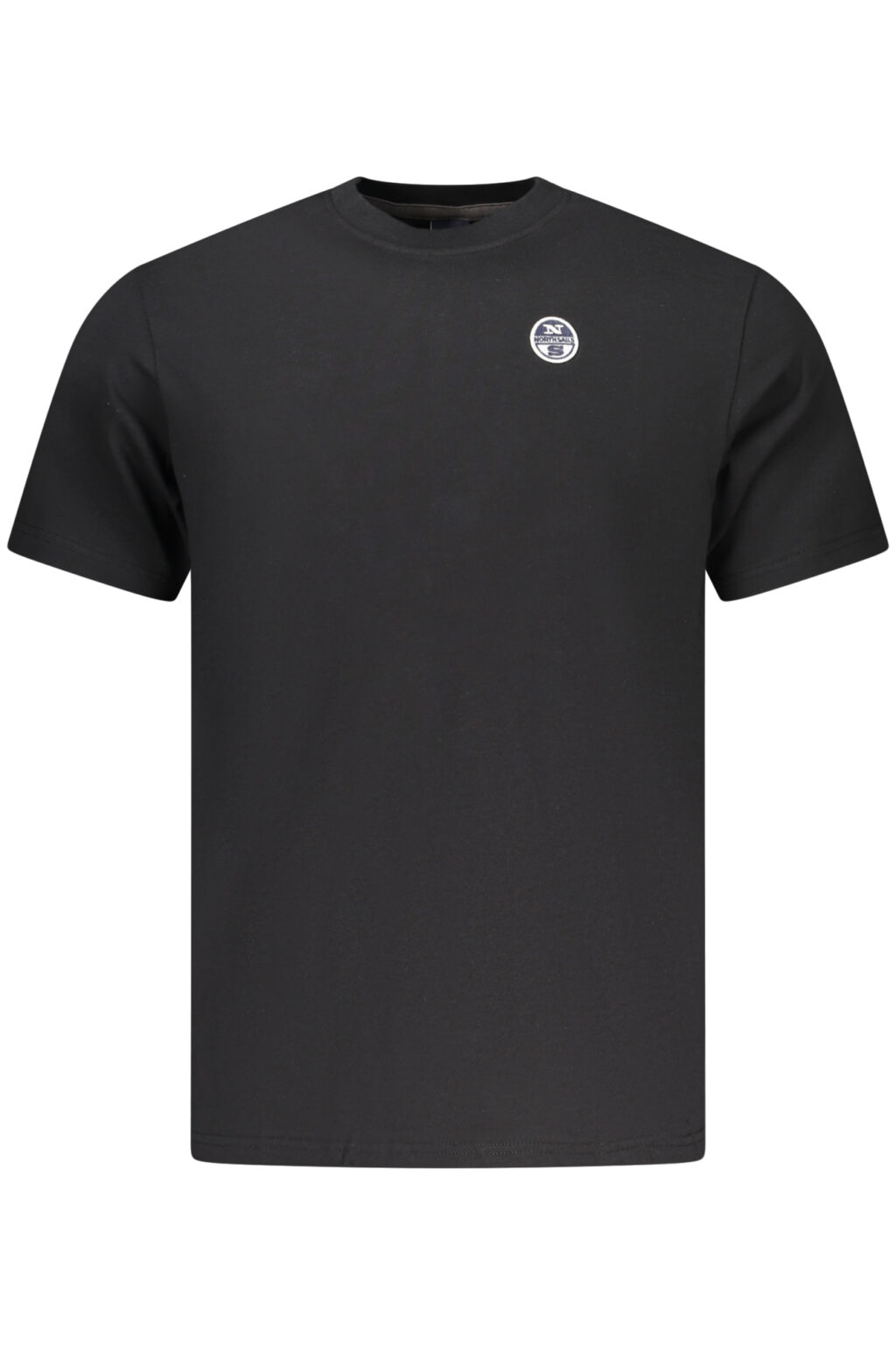 northsailst-shirtmanichecorteuomonero_1 NORTH SAILS vyriški juodi marškinėliai trumpomis rankovėmis