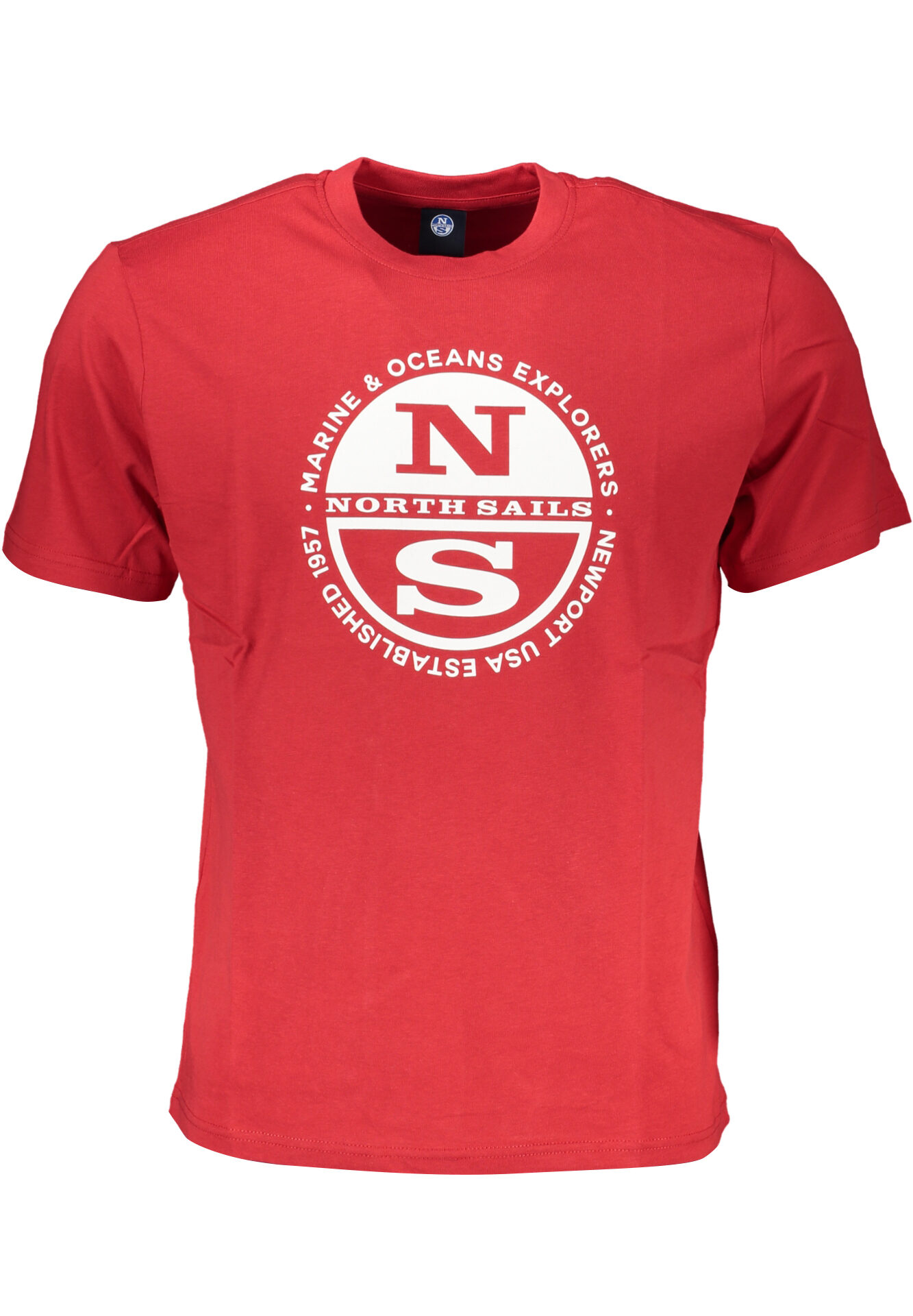 NORTH SAILS MEN'S SHORT SLEEVE T-SHIRT RED
