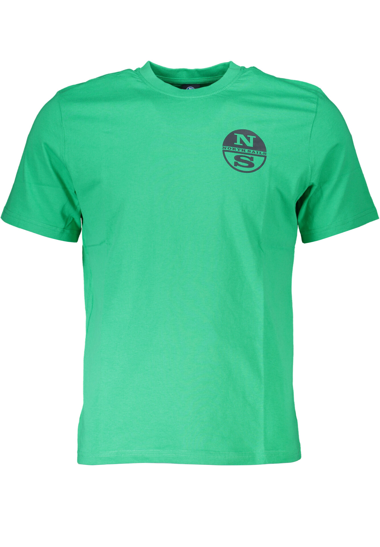 NORTH SAILS GREEN MEN'S SHORT SLEEVED T-SHIRT