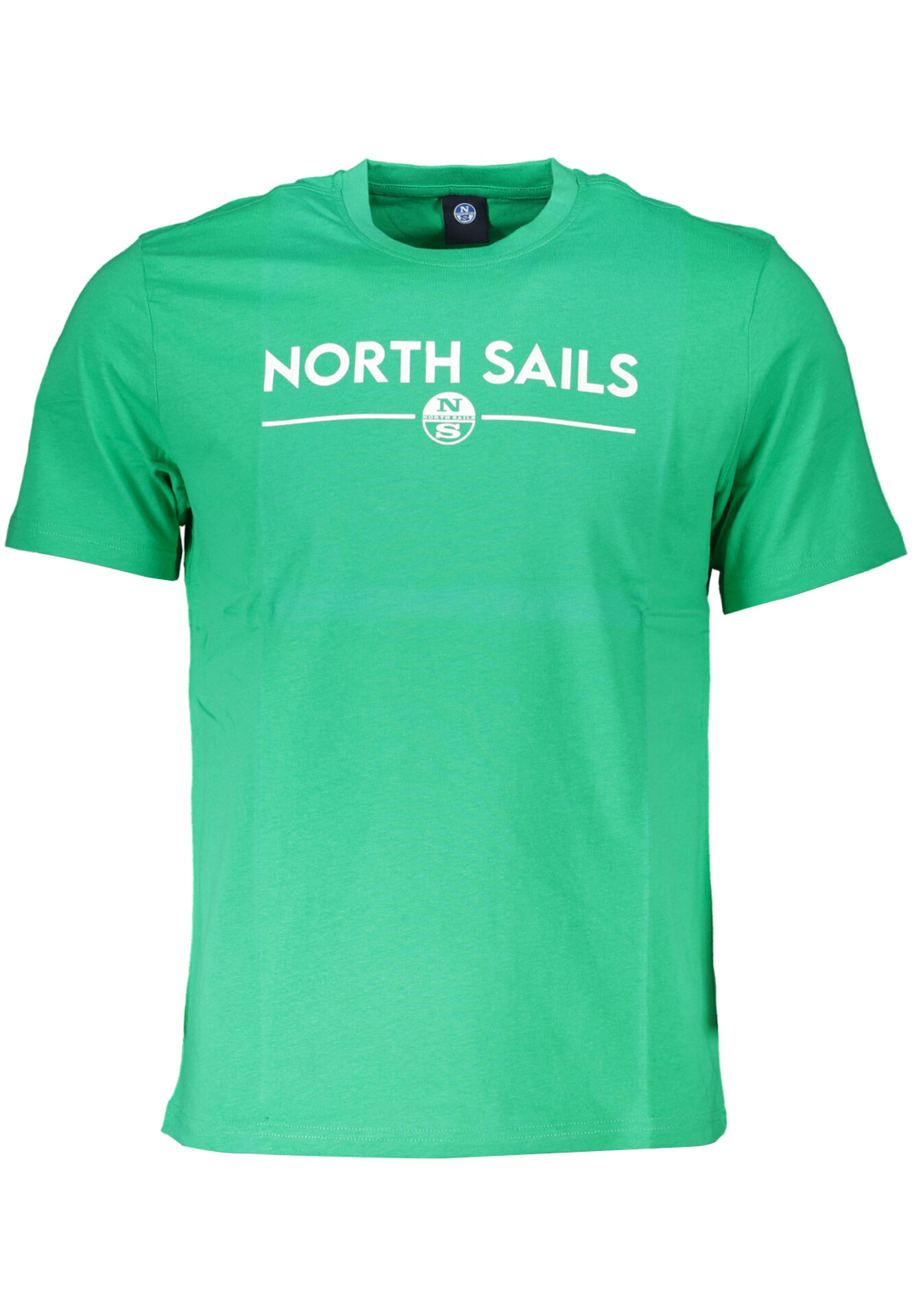 NORTH SAILS GREEN MEN'S SHORT SLEEVED T-SHIRT