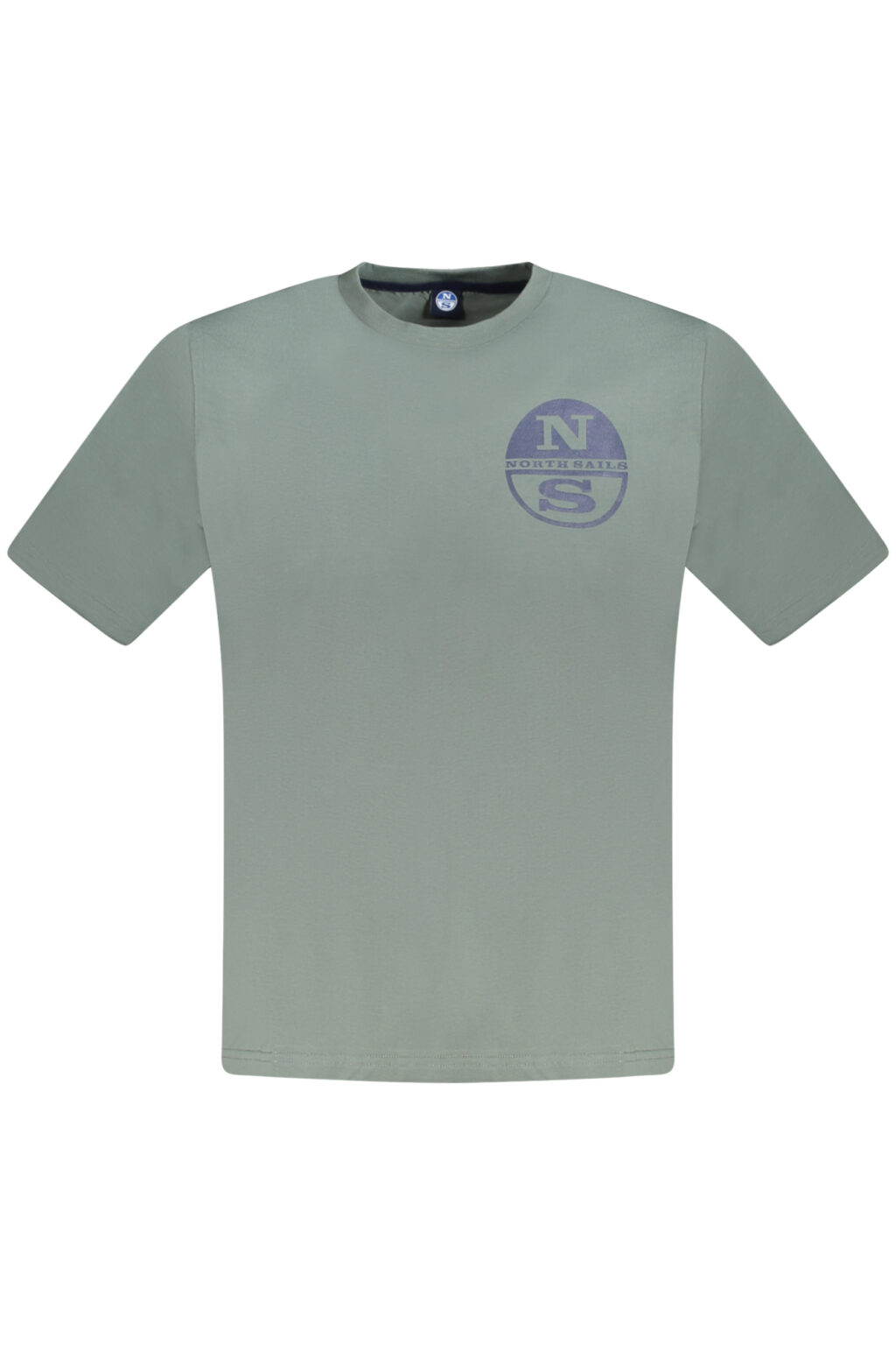 northsailst-shirtmanichecorteuomoverde_1 NORTH SAILS žali vyriški marškinėliai trumpomis rankovėmis