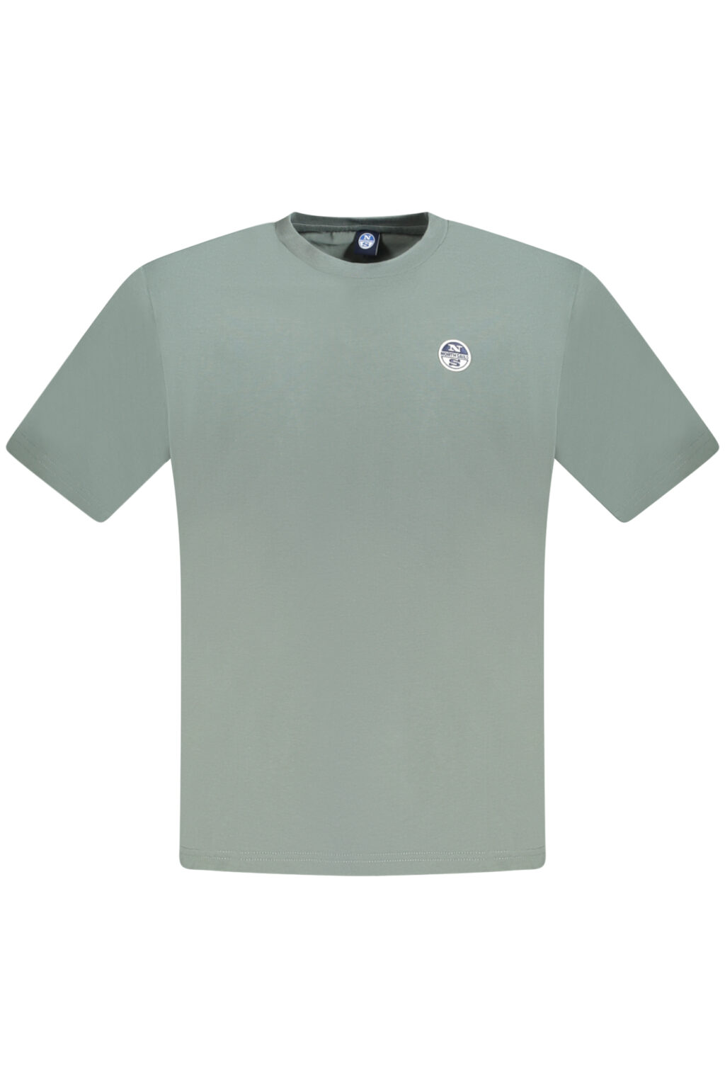 northsailst-shirtmanichecorteuomoverde_1 NORTH SAILS žali vyriški marškinėliai trumpomis rankovėmis