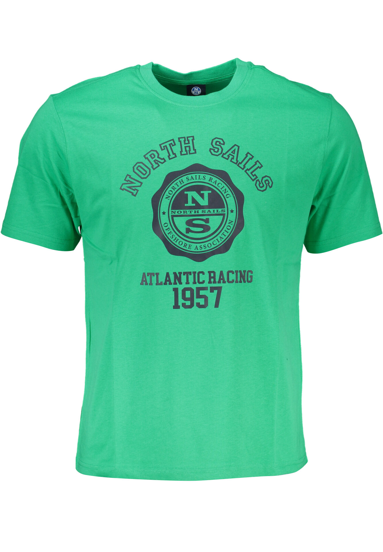 NORTH SAILS GREEN MEN'S SHORT SLEEVED T-SHIRT