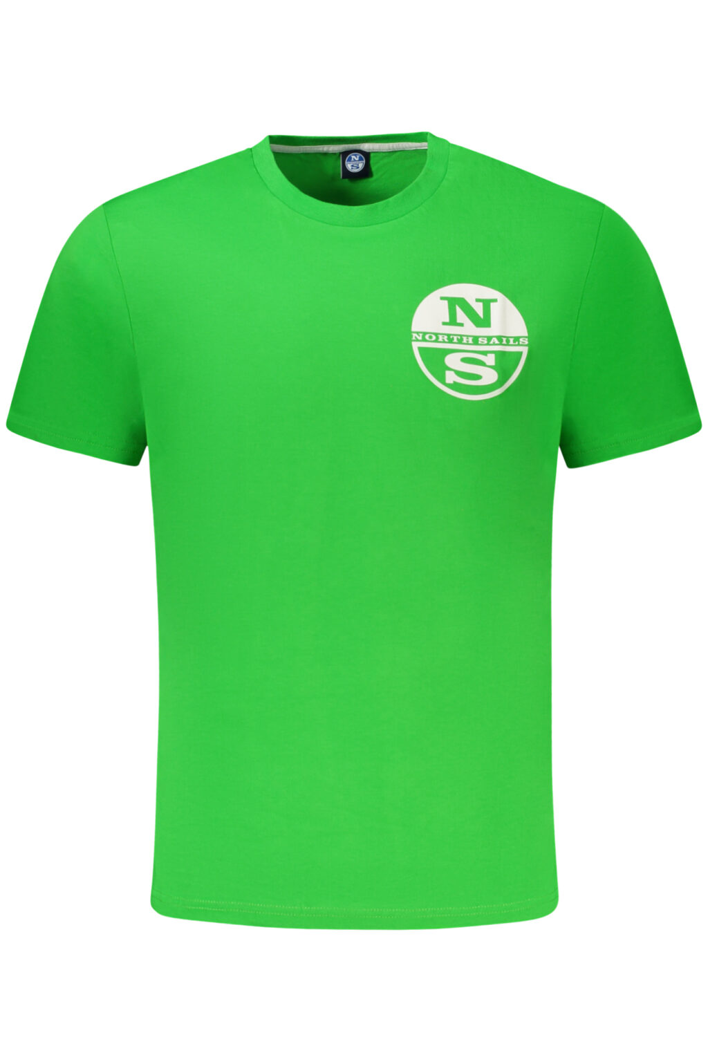 northsailst-shirtmanichecorteuomoverde_1 NORTH SAILS žali vyriški marškinėliai trumpomis rankovėmis