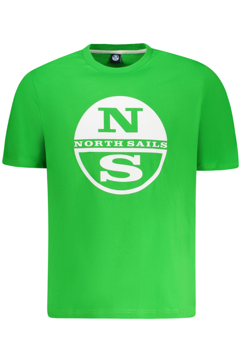 northsailst-shirtmanichecorteuomoverde_1 NORTH SAILS žali vyriški marškinėliai trumpomis rankovėmis