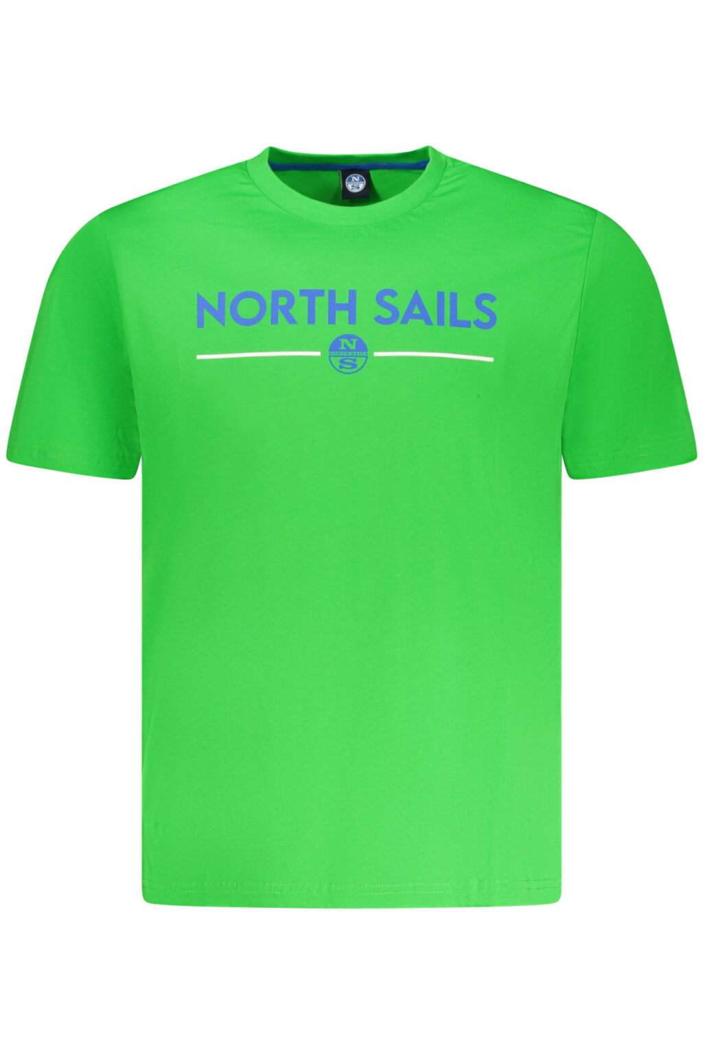 northsailst-shirtmanichecorteuomoverde_1 NORTH SAILS žali vyriški marškinėliai trumpomis rankovėmis