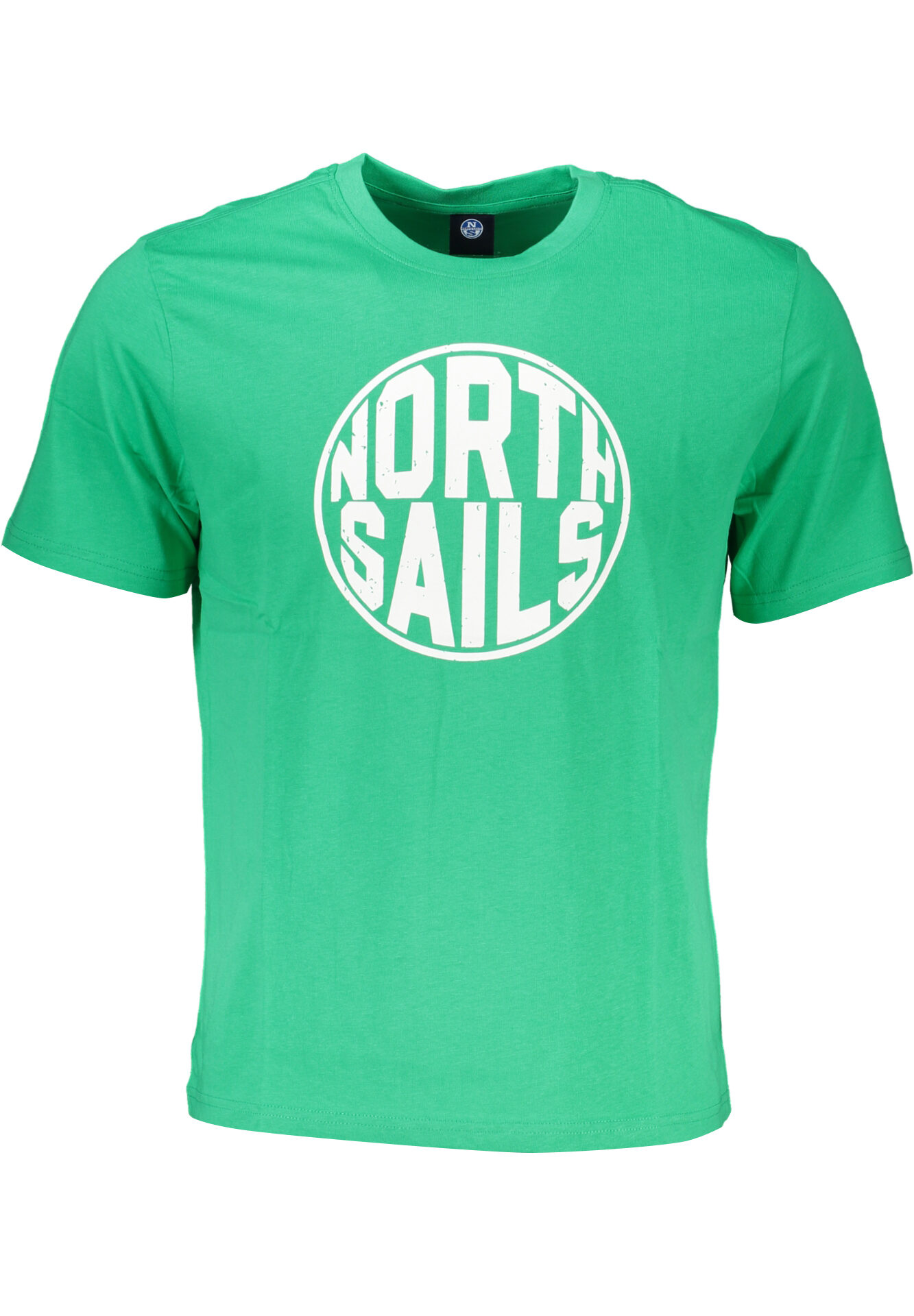 NORTH SAILS GREEN MEN'S SHORT SLEEVED T-SHIRT
