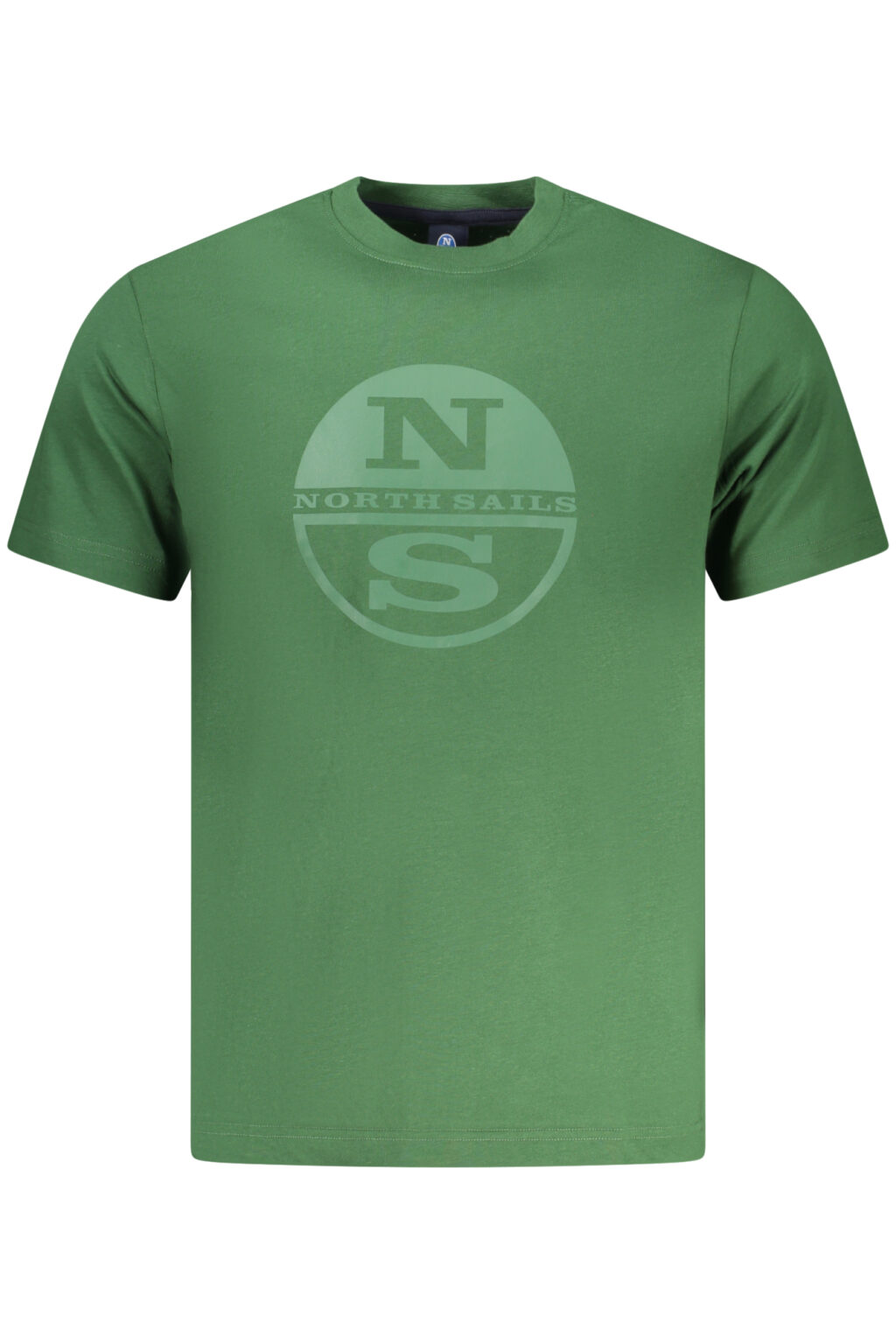 northsailst-shirtmanichecorteuomoverde_1 NORTH SAILS vyriški žali marškinėliai trumpomis rankovėmis