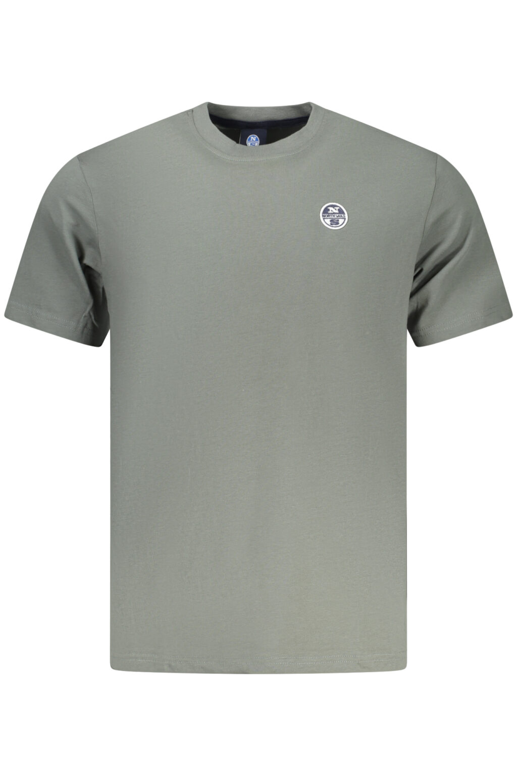 northsailst-shirtmanichecorteuomoverde_1 NORTH SAILS vyriški žali marškinėliai trumpomis rankovėmis