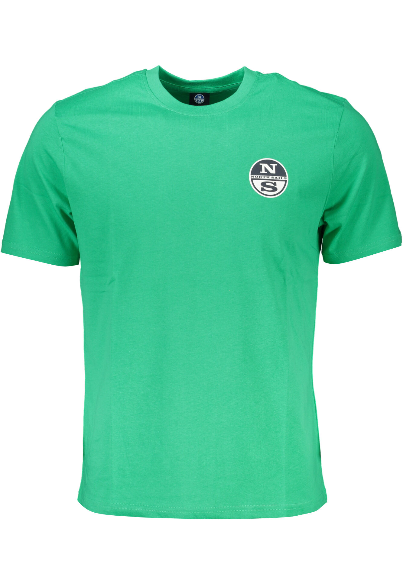 NORTH SAILS GREEN MEN'S SHORT SLEEVED T-SHIRT