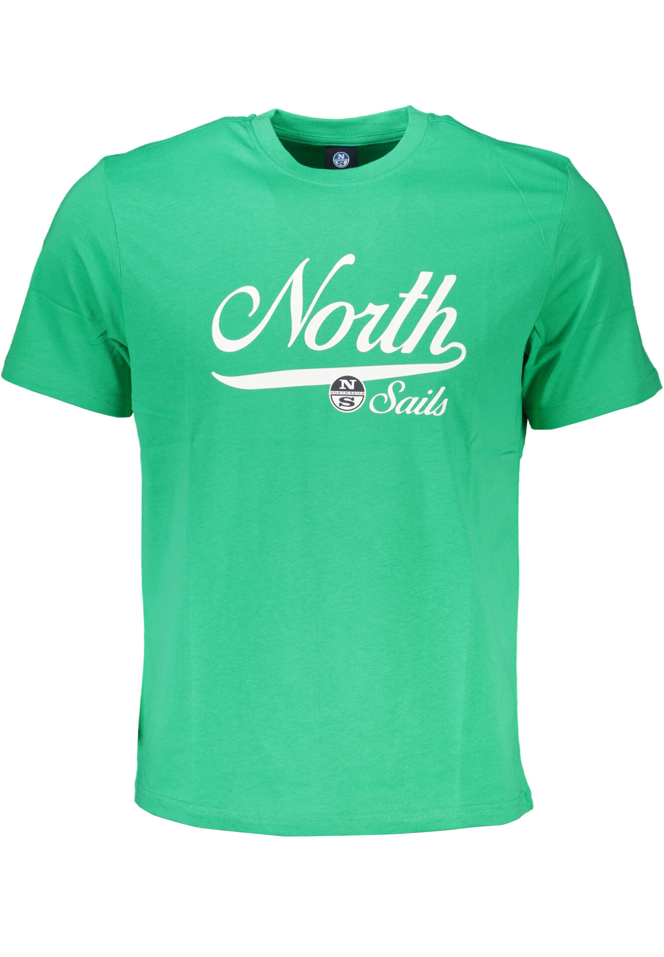 NORTH SAILS GREEN MEN'S SHORT SLEEVED T-SHIRT
