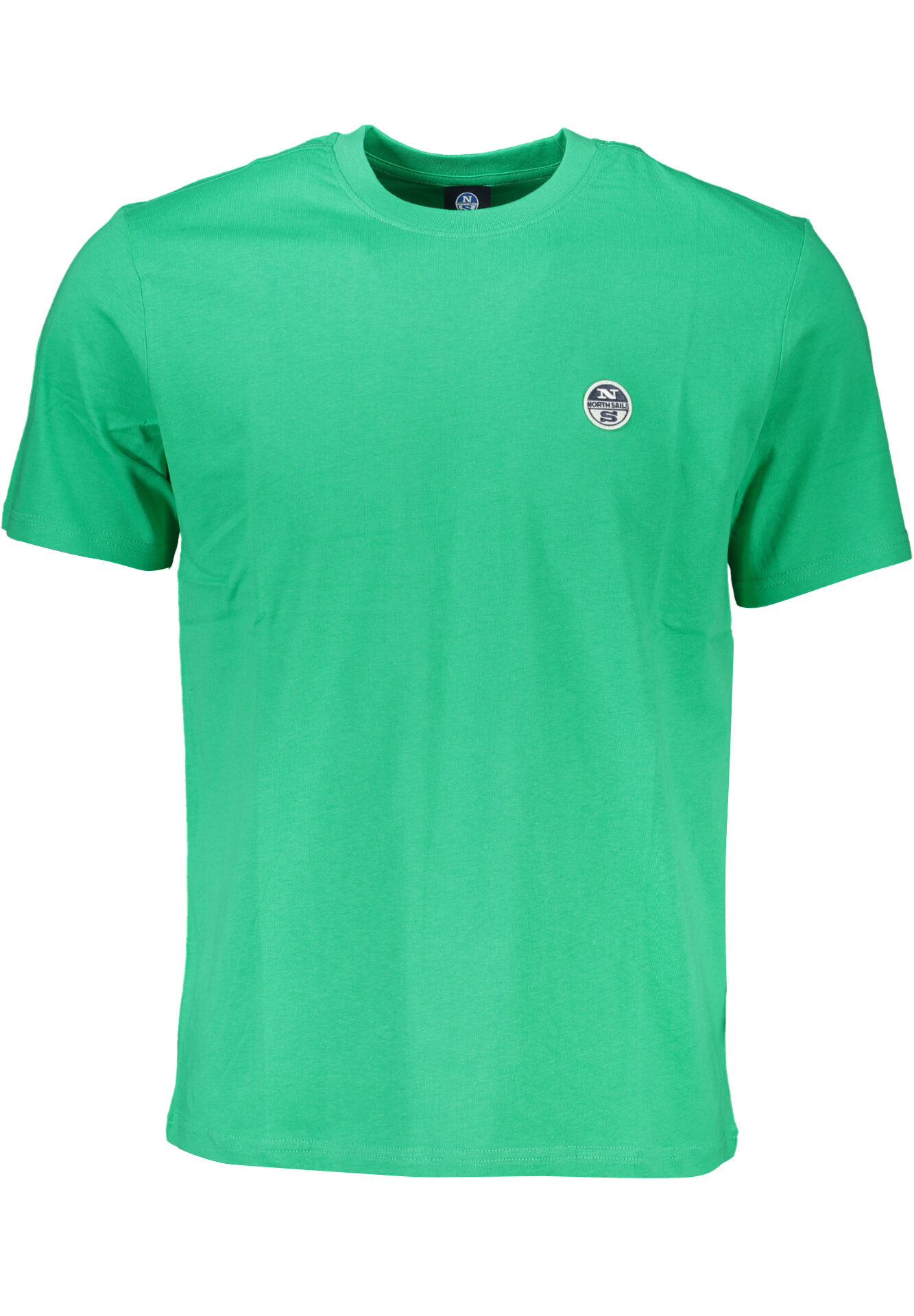 NORTH SAILS GREEN MEN'S SHORT SLEEVED T-SHIRT