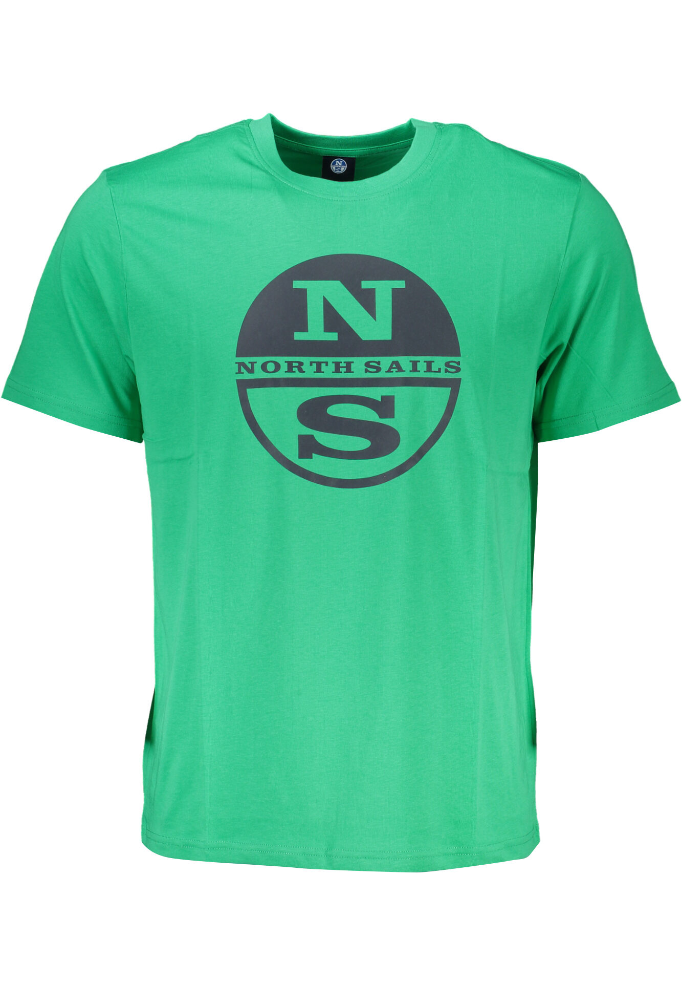 NORTH SAILS GREEN MEN'S SHORT SLEEVED T-SHIRT