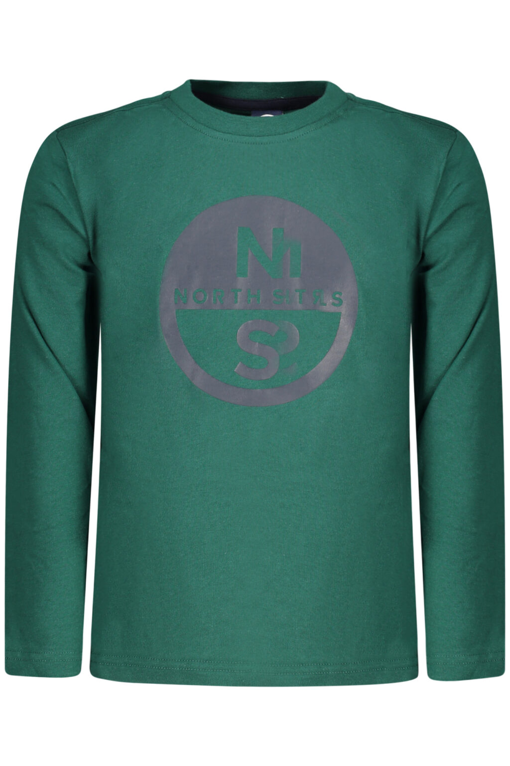 northsailst-shirtmanichelunghebambinoverde_1 NORTH SAILS Vaikiški Žali Marškinėliai