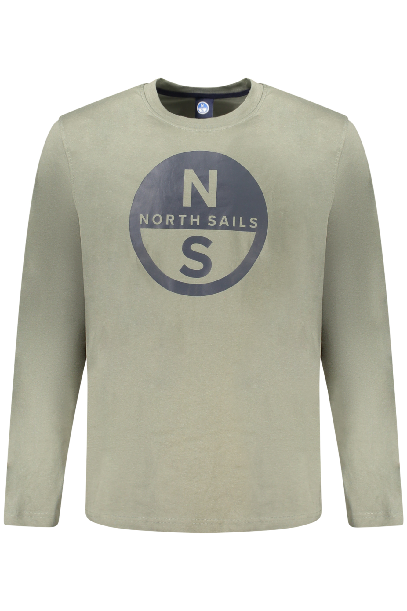 NORTH SAILS MEN'S LONG-SLEEVED T-SHIRT GREEN NORTH SAILS MEN'S LONG-SLEEVED T-SHIRT GREEN
