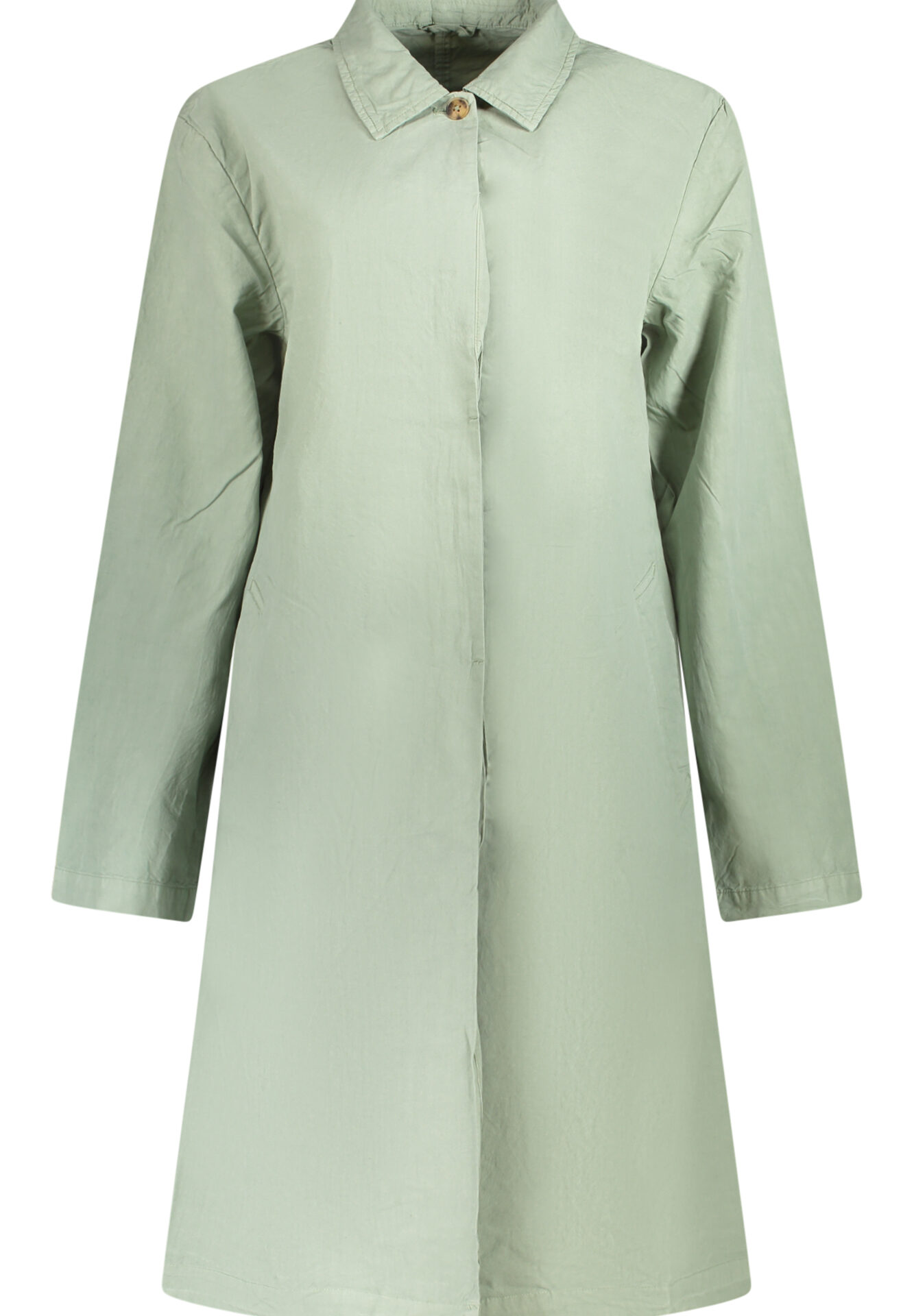 NORTH SAILS GREEN WOMEN'S TRENCH COAT