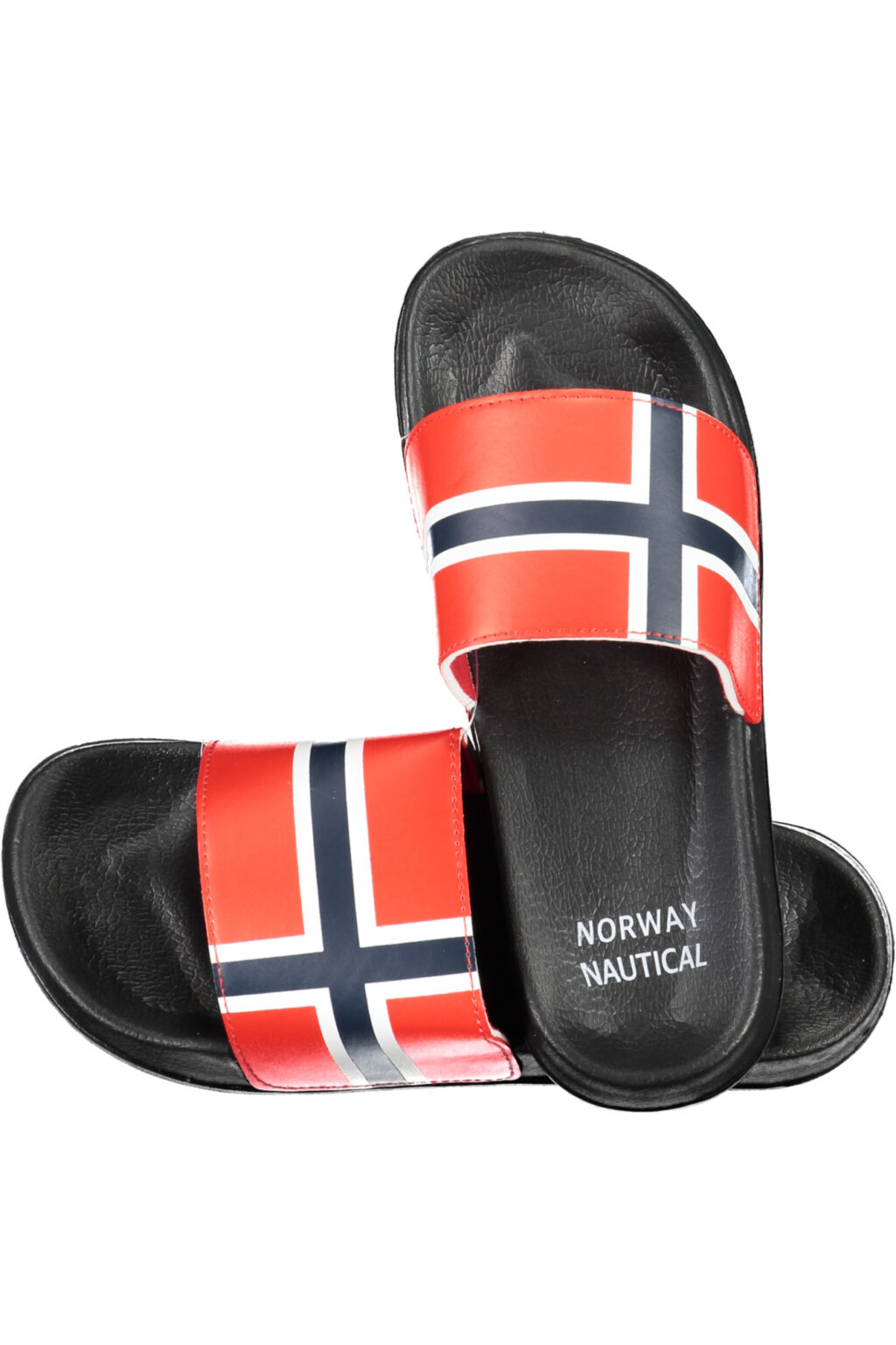 NORWAY 1963 juodos vyriškos šlepetės