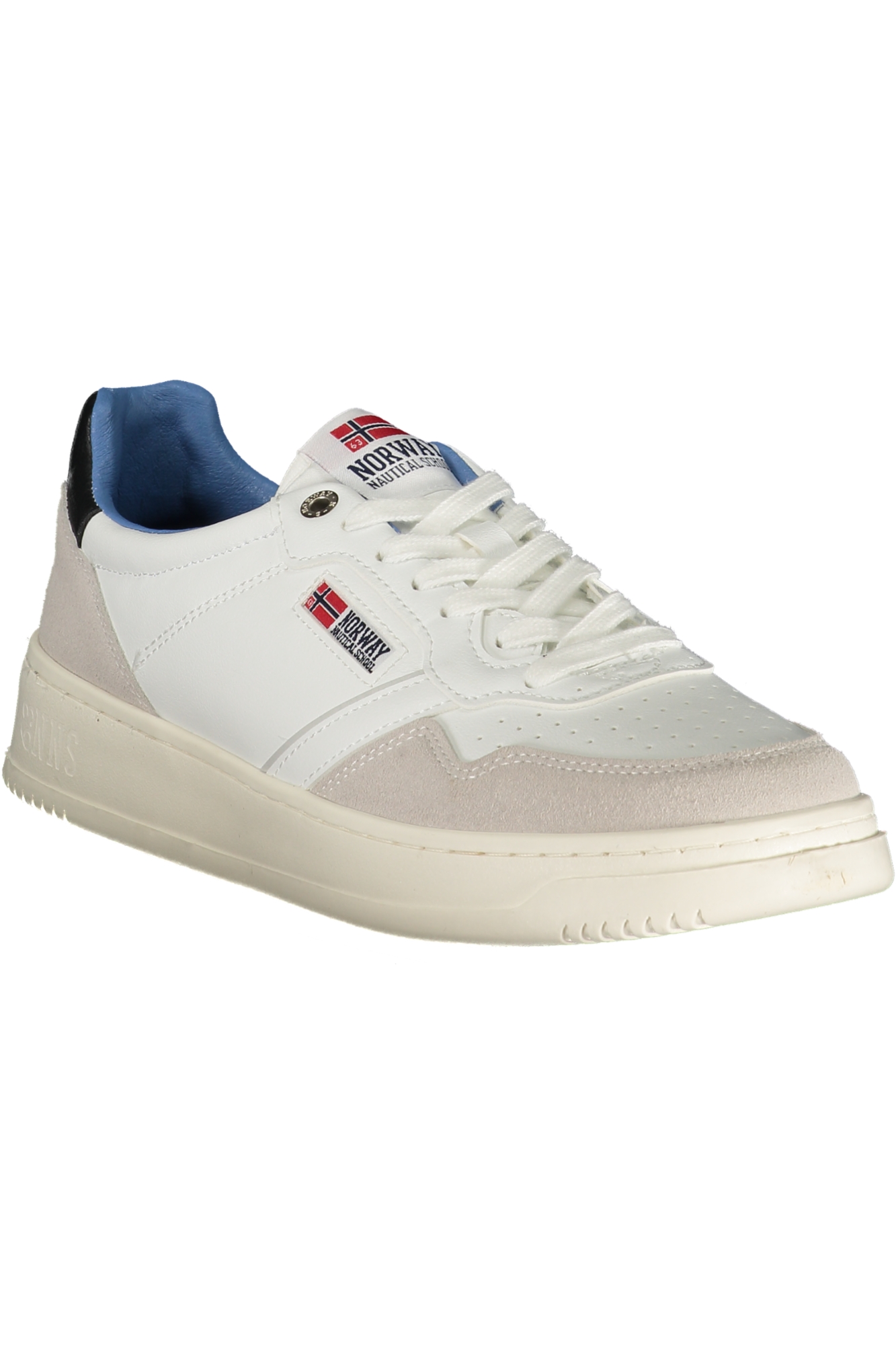 NORWAY 1963 MEN'S WHITE SPORTS SHOES NORWAY 1963 MEN'S WHITE SPORTS SHOES - Image 2