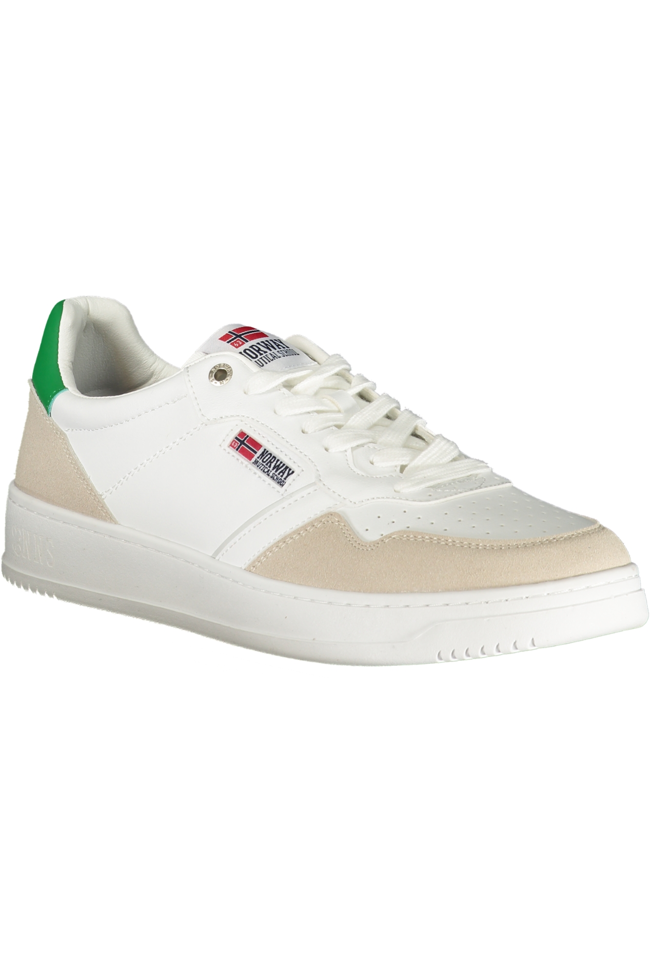 NORWAY 1963 MEN'S WHITE SPORTS SHOES NORWAY 1963 MEN'S WHITE SPORTS SHOES - Image 2