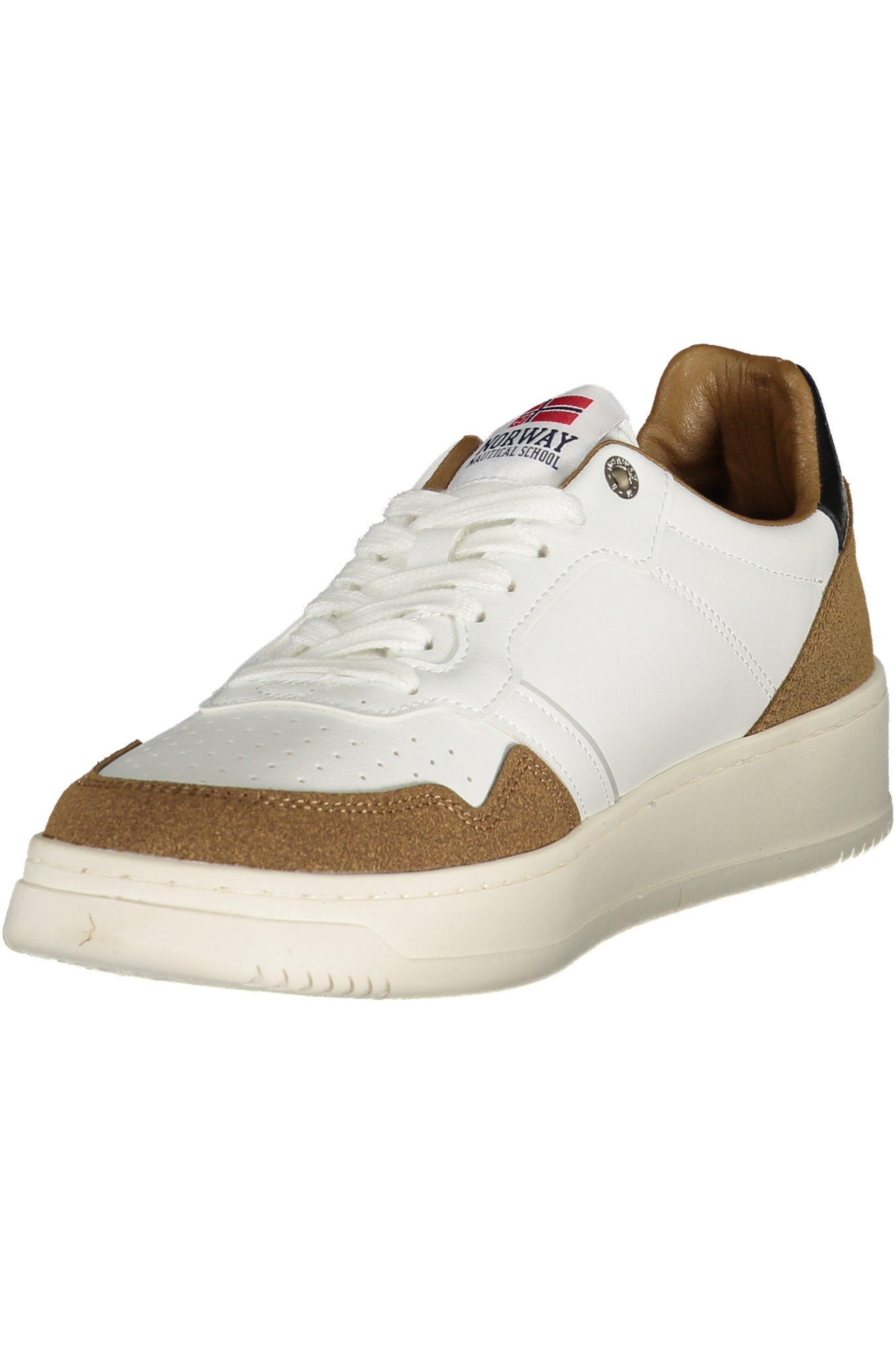 NORWAY 1963 MEN'S WHITE SPORTS SHOES NORWAY 1963 MEN'S WHITE SPORTS SHOES - Image 3